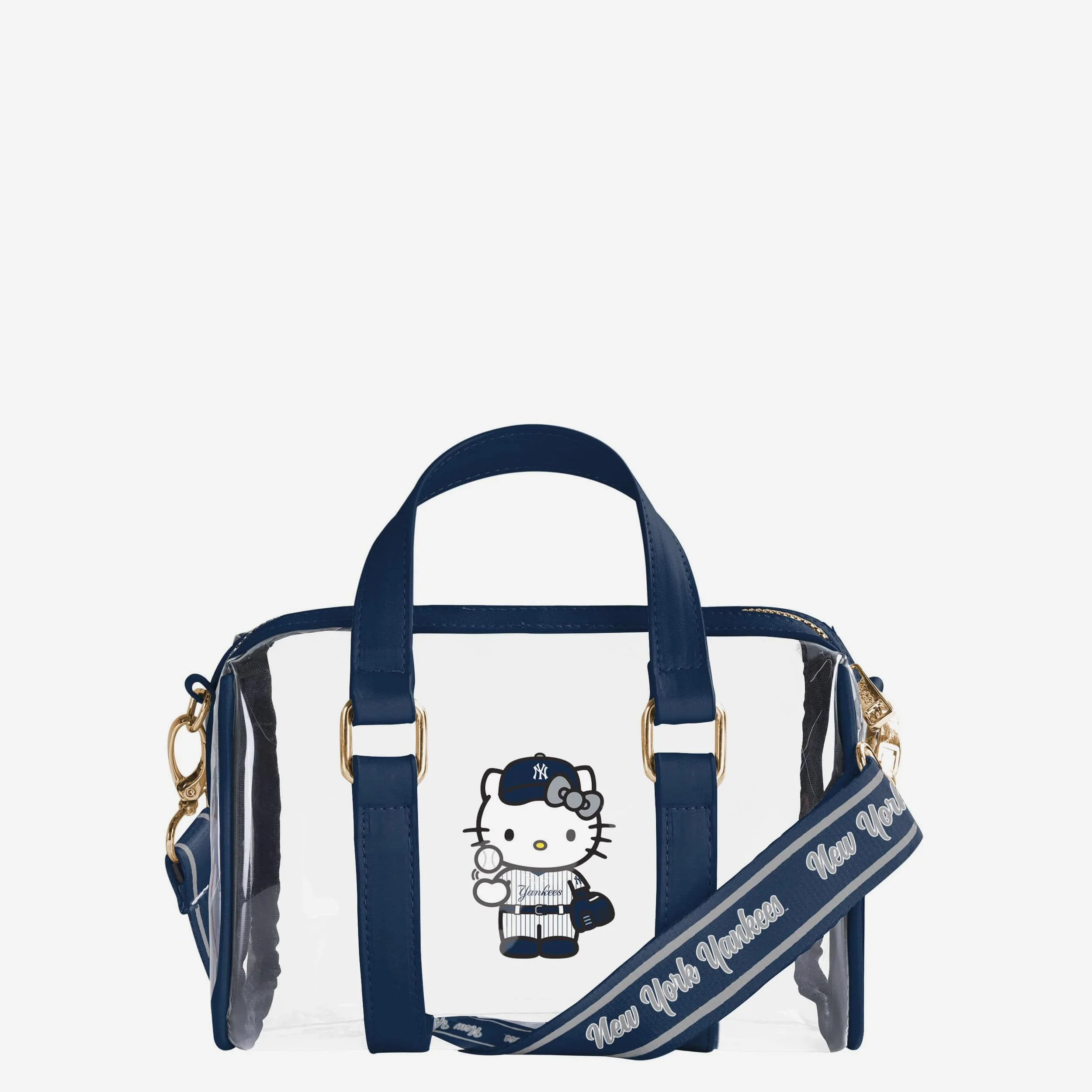 New York Yankees Hello Kitty® Clear Barrel Bag