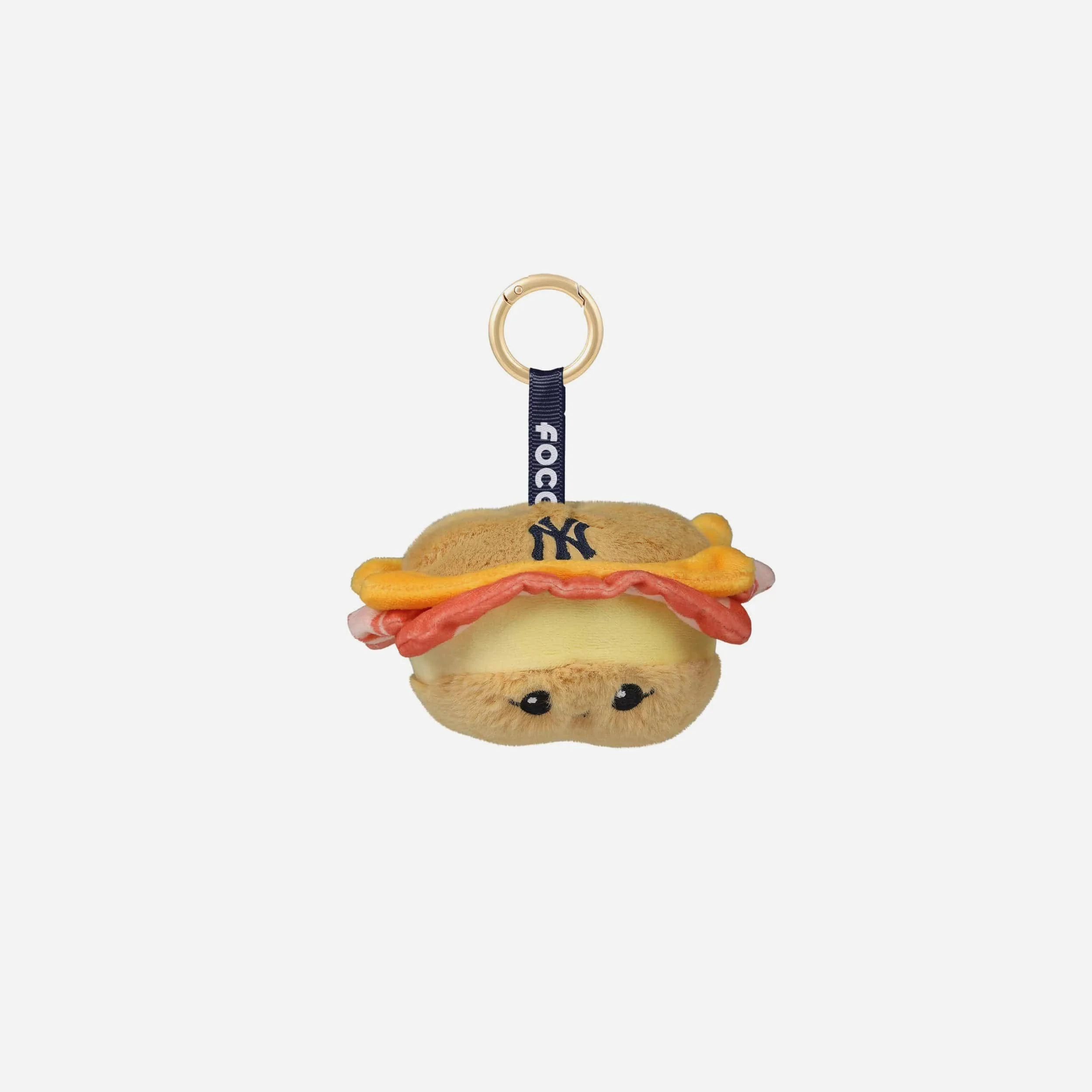 New York Yankees Plush Food Bag Charm Keychain