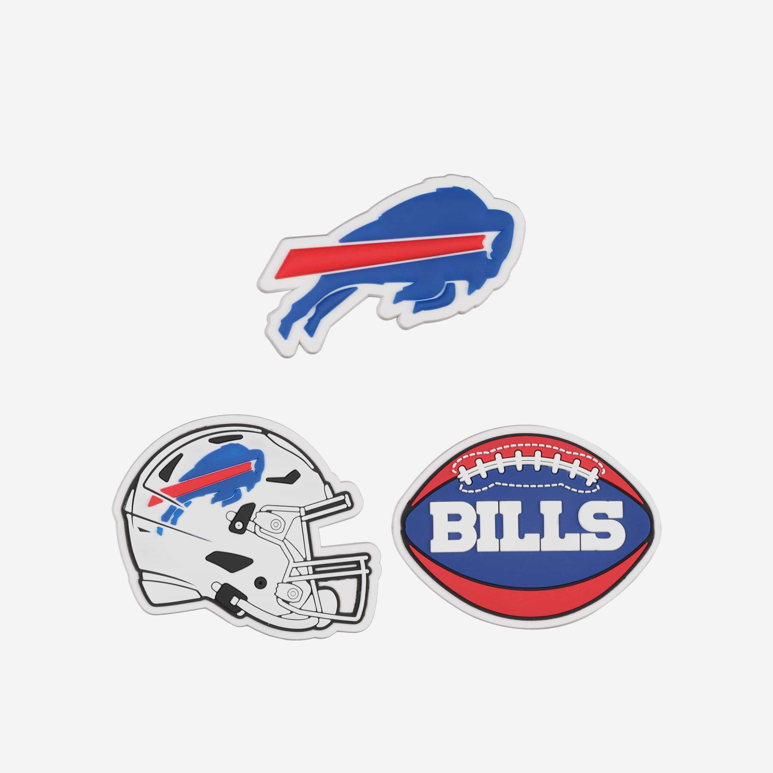 Buffalo Bills 3 Pack Tailgate Tote Charms