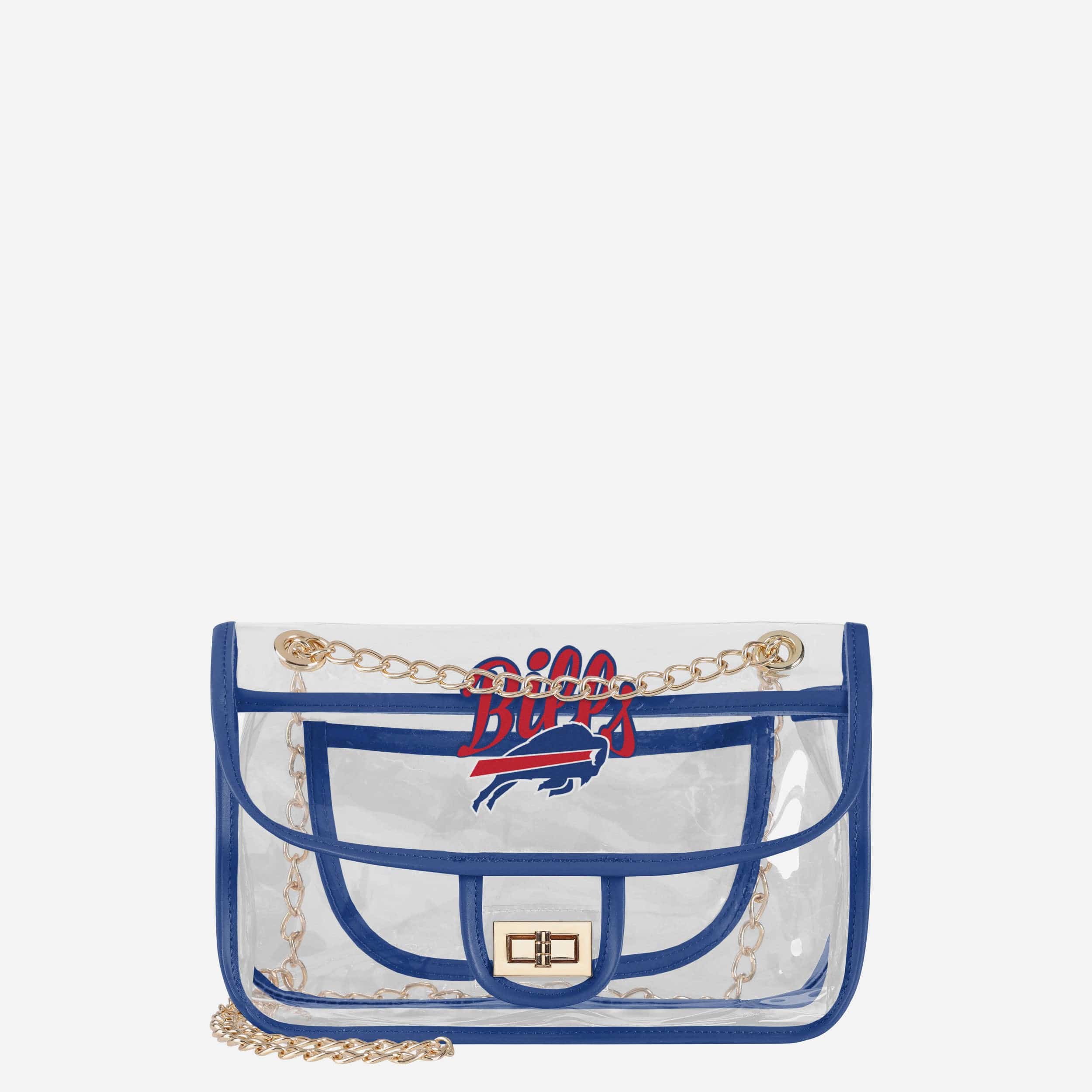 Buffalo Bills Clear Crossbody Chain Bag