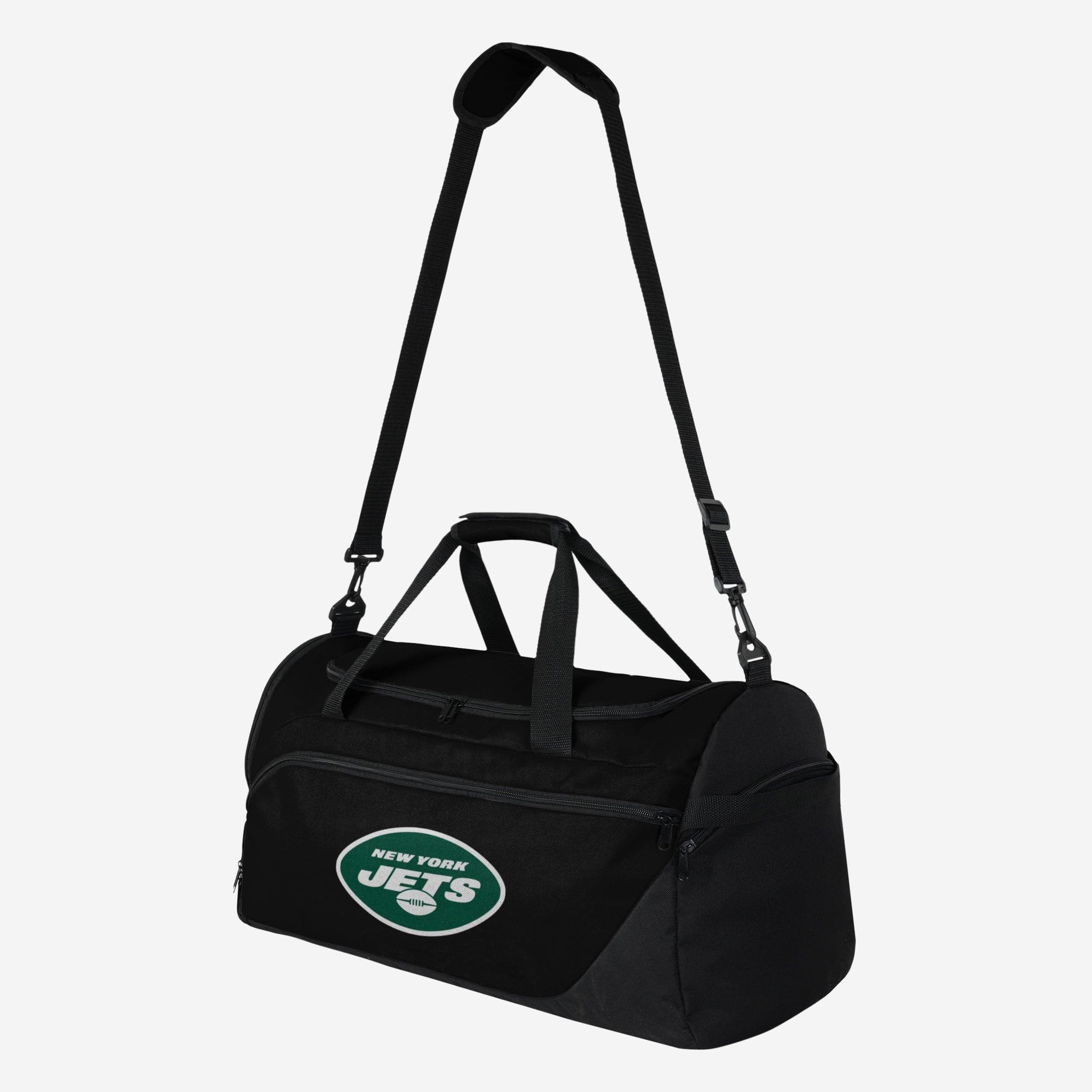 New York Jets Solid Big Logo Duffle Bag 2 New York Jets Solid Big Logo Duffle Bag