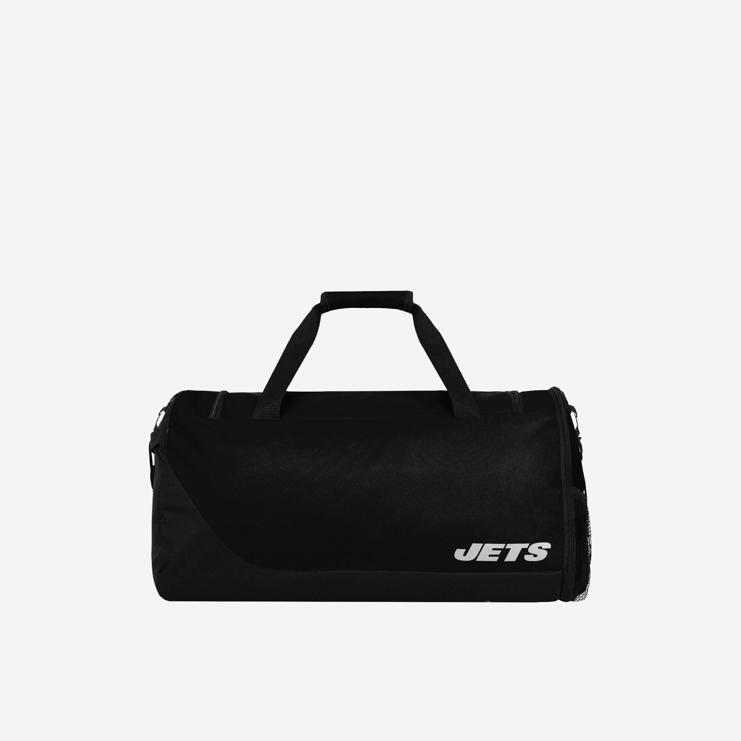 New York Jets Solid Big Logo Duffle Bag 4 New York Jets Solid Big Logo Duffle Bag