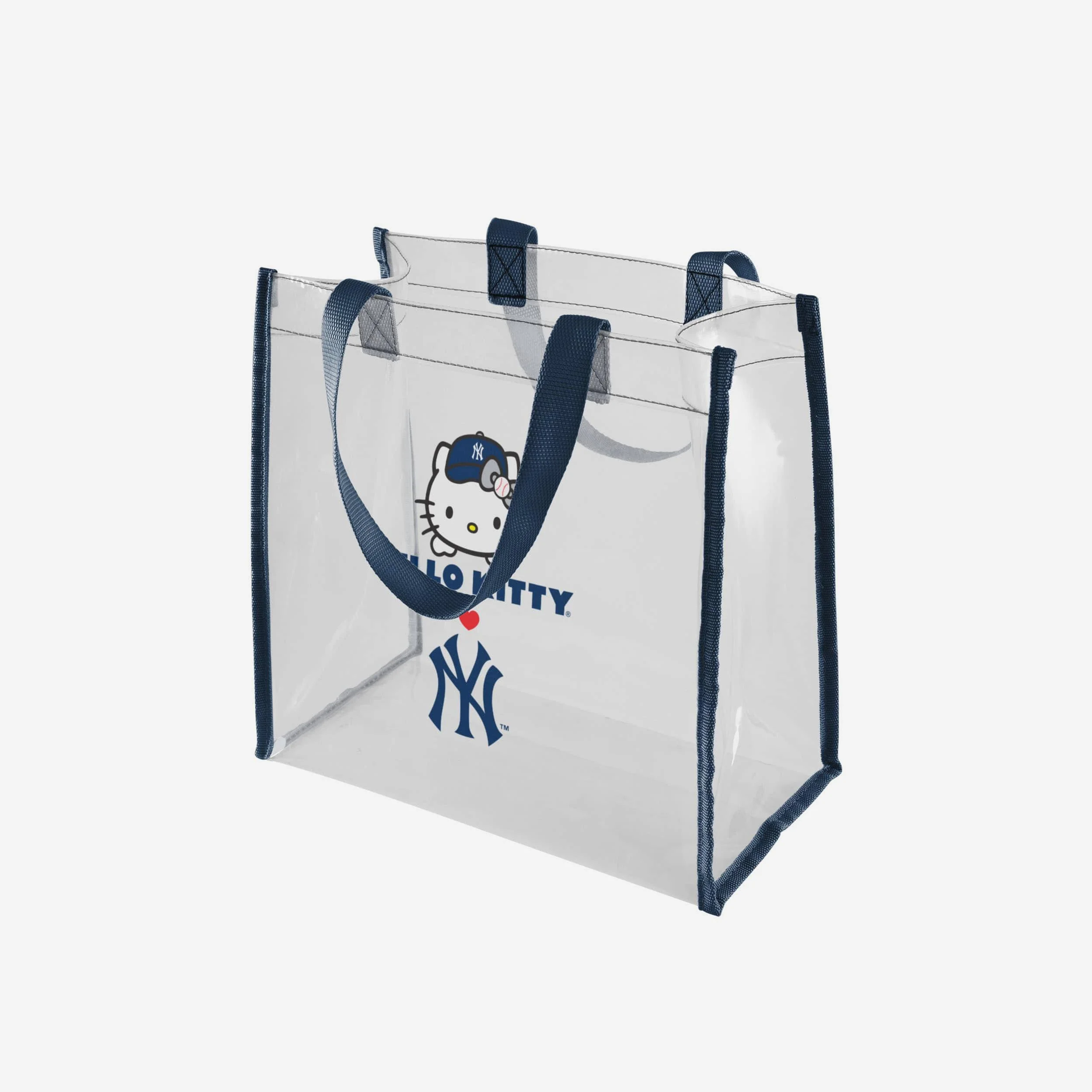 New York Yankees Hello Kitty® Clear Tote Bag 3 New York Yankees Hello Kitty® Clear Tote Bag