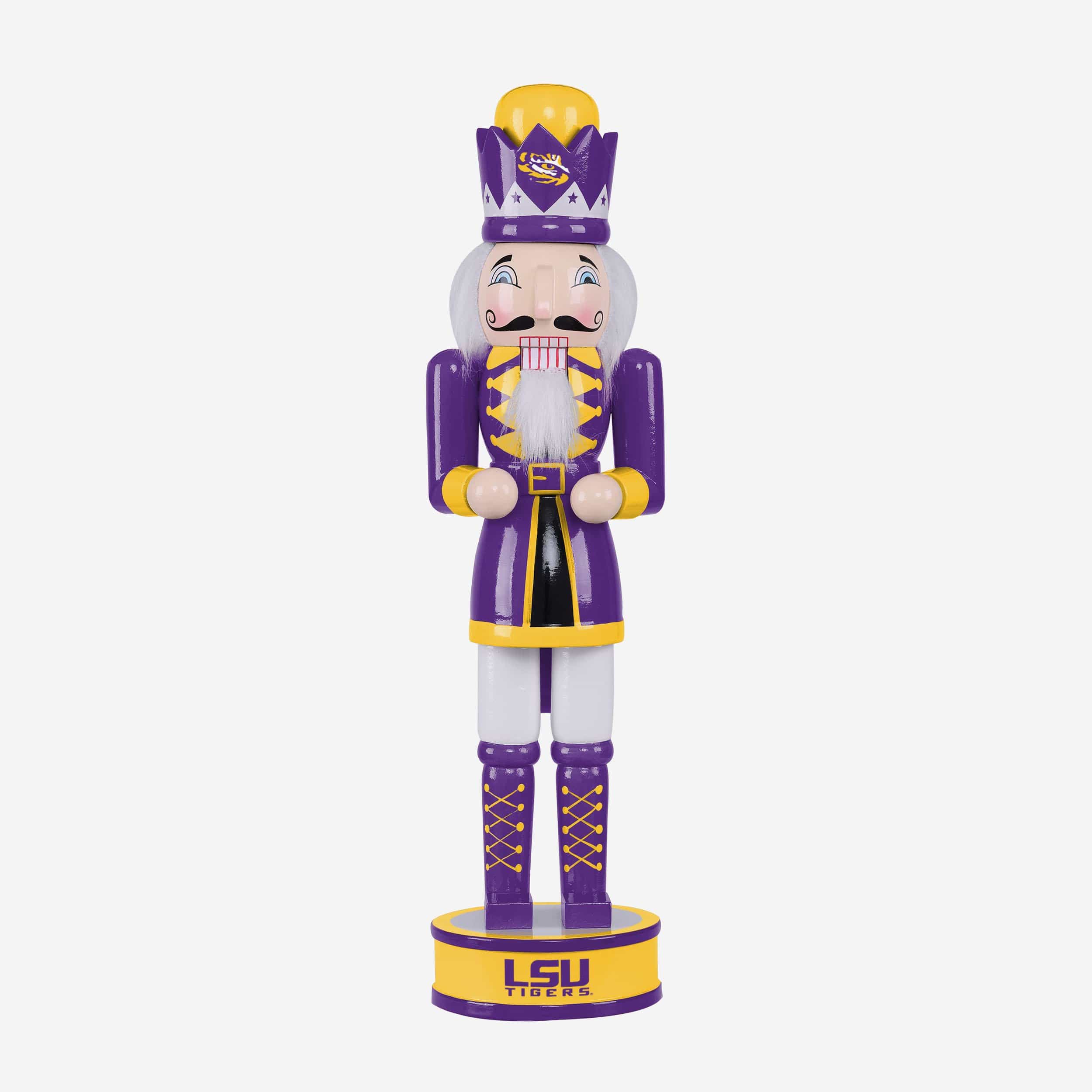 LSU Tigers Team Spirit Nutcracker