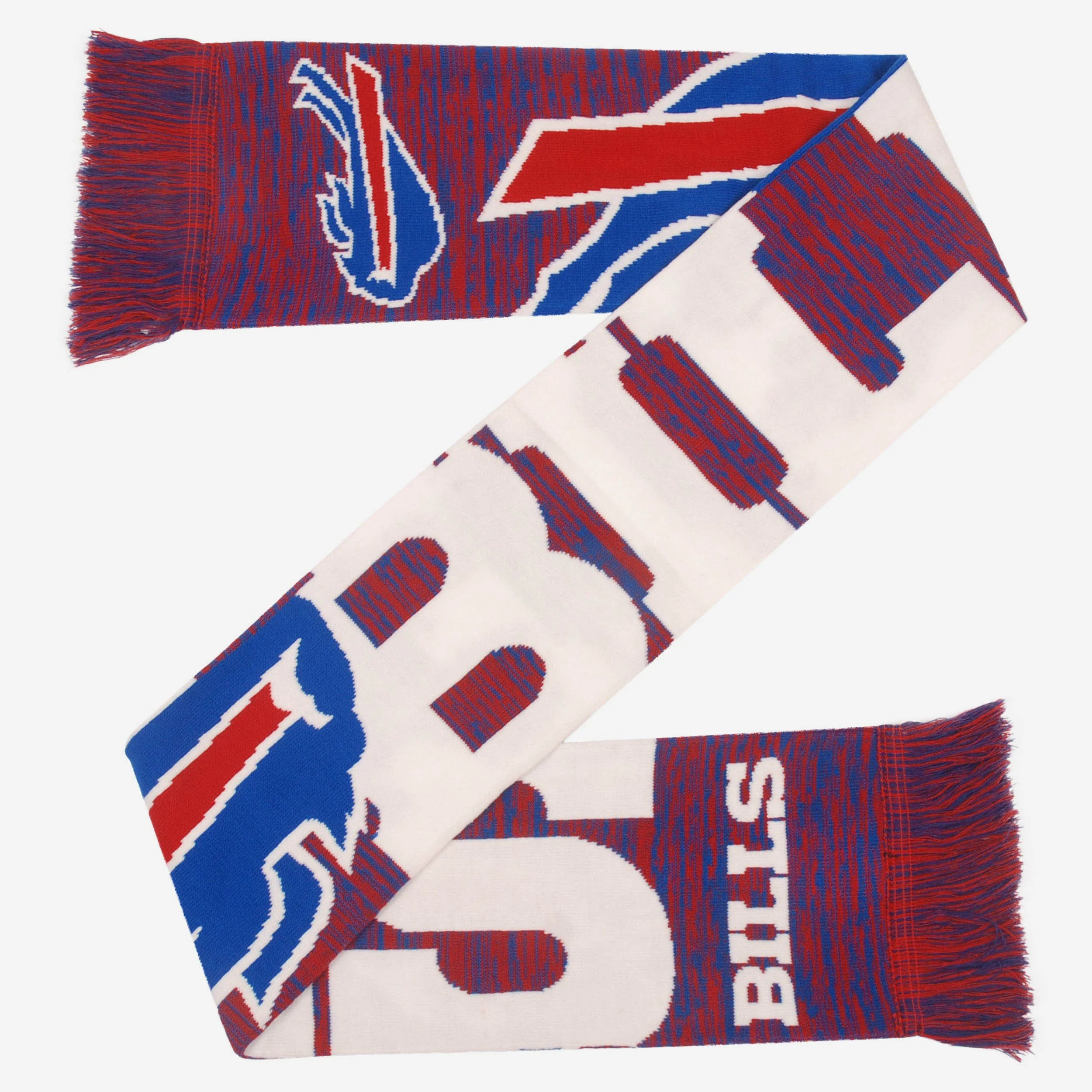Buffalo Bills Wordmark Colorblend Scarf 2 Buffalo Bills Wordmark Colorblend Scarf