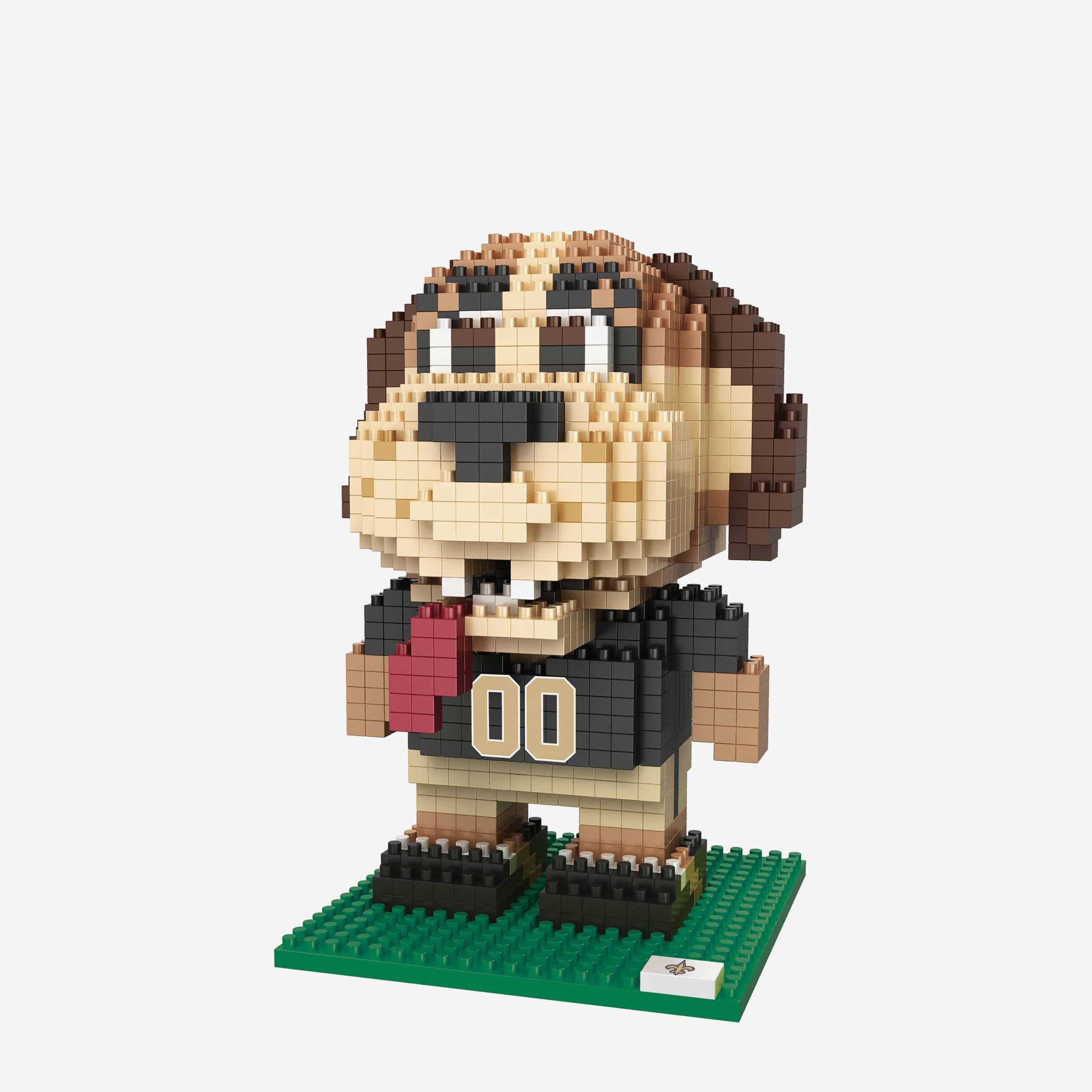 Gumbo New Orleans Saints BRXLZ Mascot