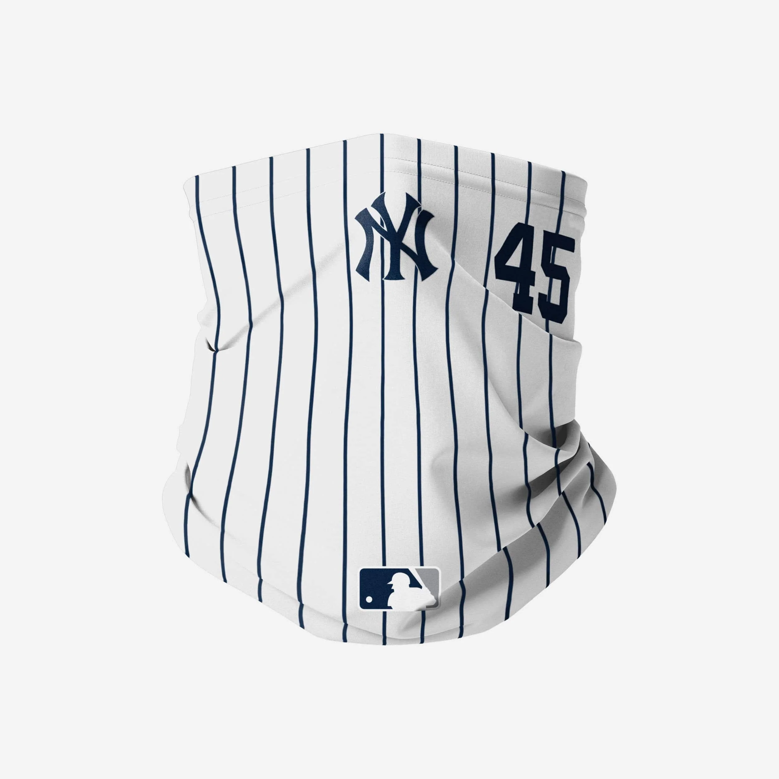 Gerrit Cole New York Yankees On-Field Gameday Pinstripe Stitched Gaiter Scarf