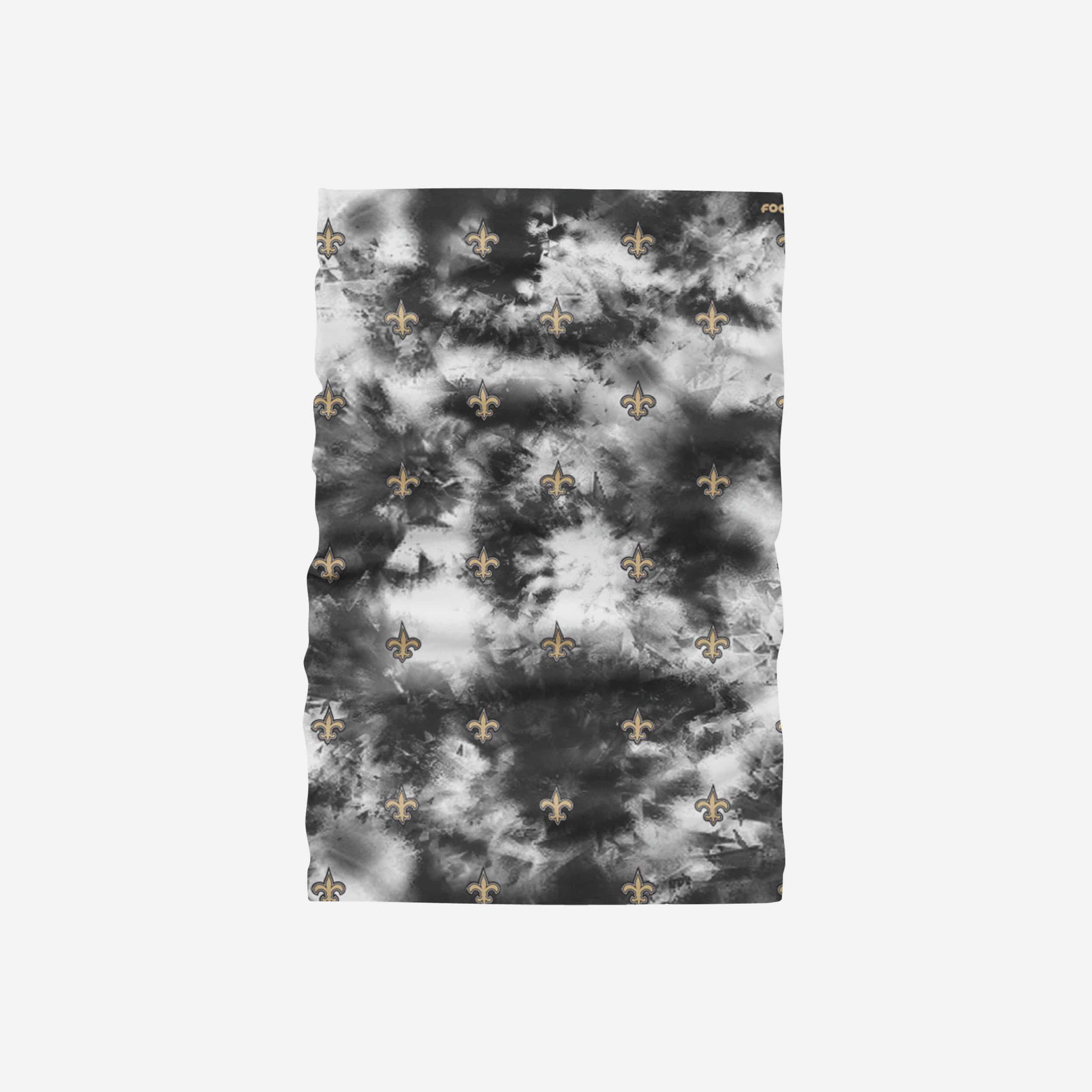 New Orleans Saints Tie-Dye Gaiter Scarf 2 New Orleans Saints Tie-Dye Gaiter Scarf