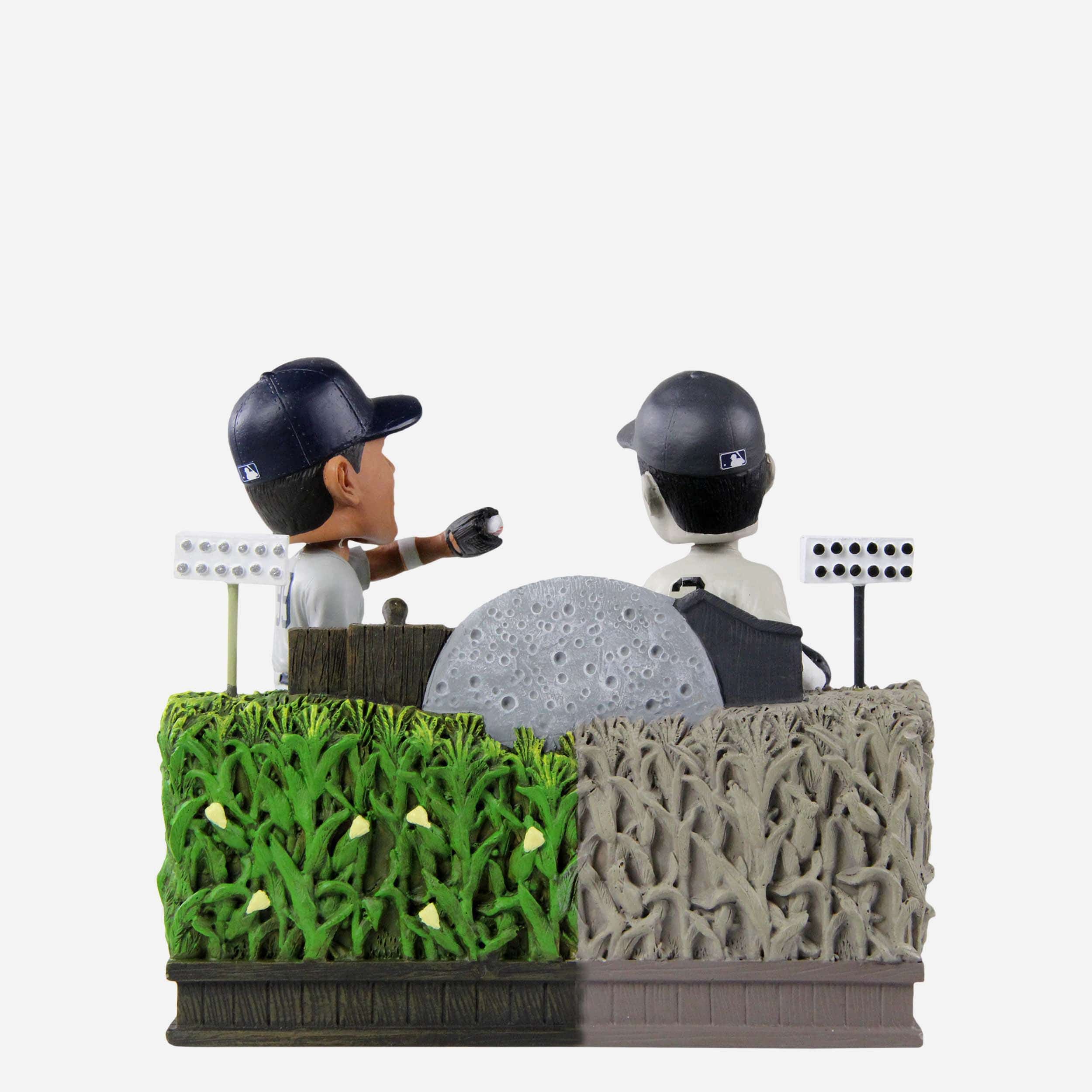Babe Ruth & Aaron Judge New York Yankees Dyersville Cornfield Dual Bobblehead 7 Babe Ruth & Aaron Judge New York Yankees Dyersville Cornfield Dual Bobblehead