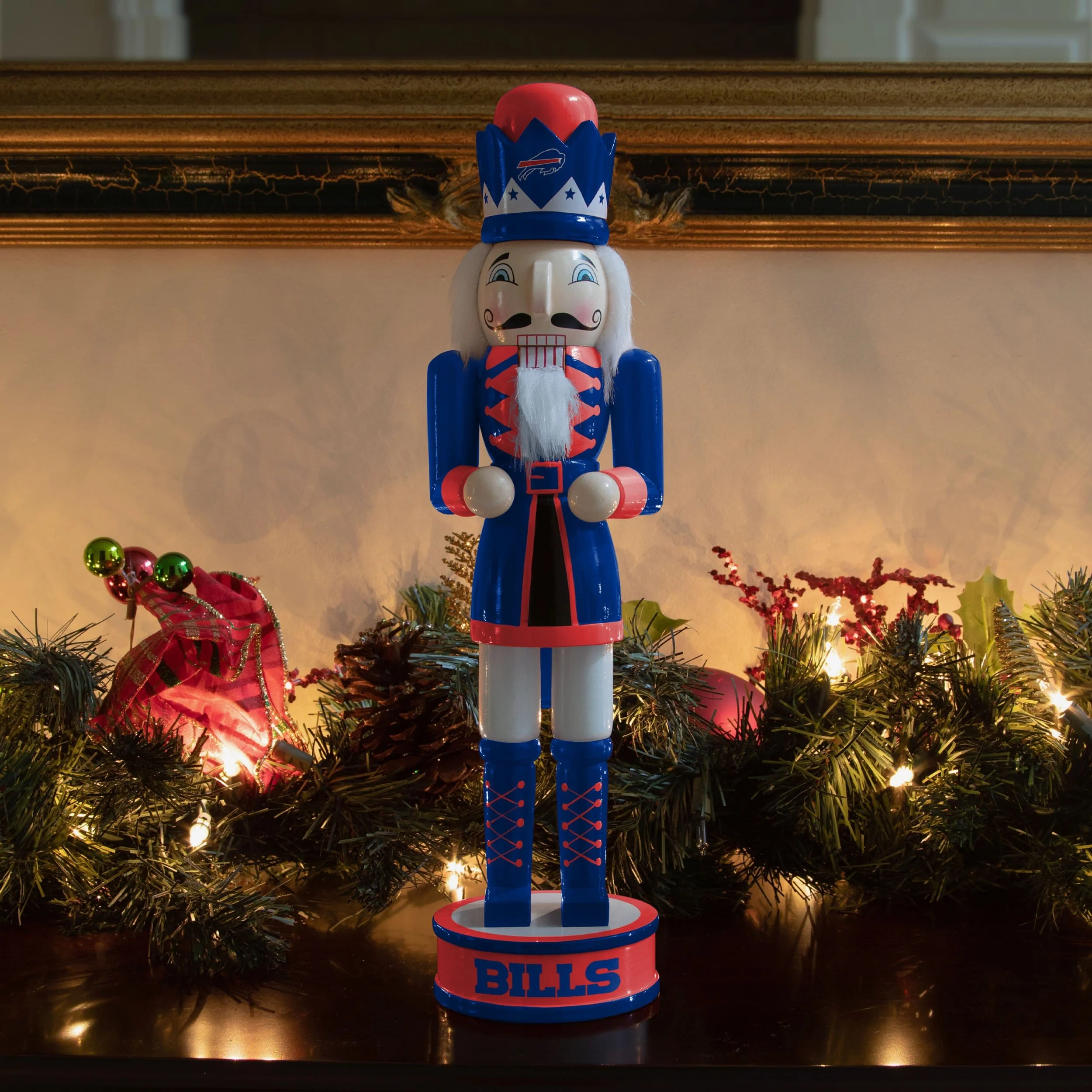 Buffalo Bills Team Spirit Nutcracker 3 Buffalo Bills Team Spirit Nutcracker