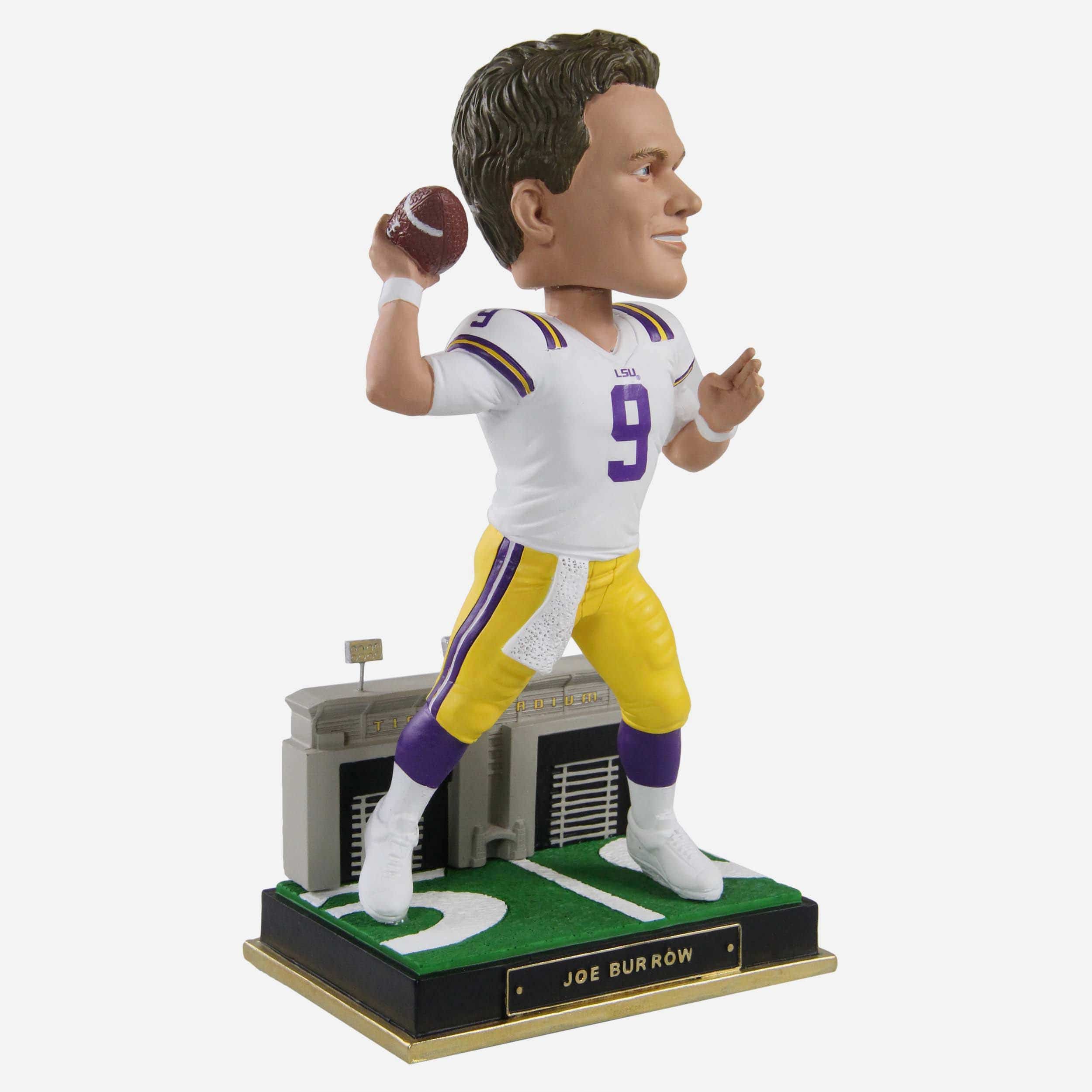 Joe Burrow LSU Tigers Gates Series Bobblehead 4 Joe Burrow LSU Tigers Gates Series Bobblehead