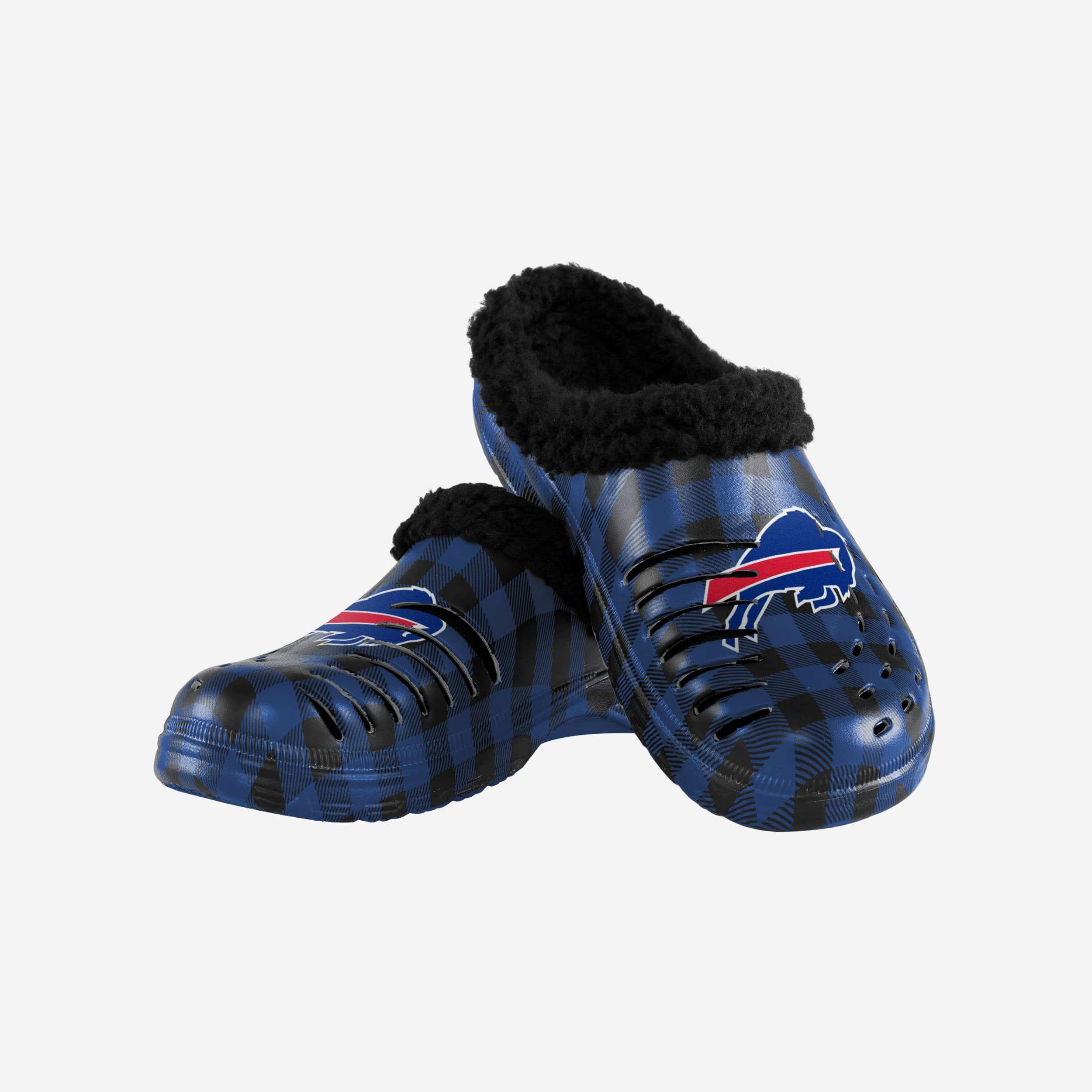 Buffalo Bills Sherpa Lined Buffalo Check Clog 3 Buffalo Bills Sherpa Lined Buffalo Check Clog