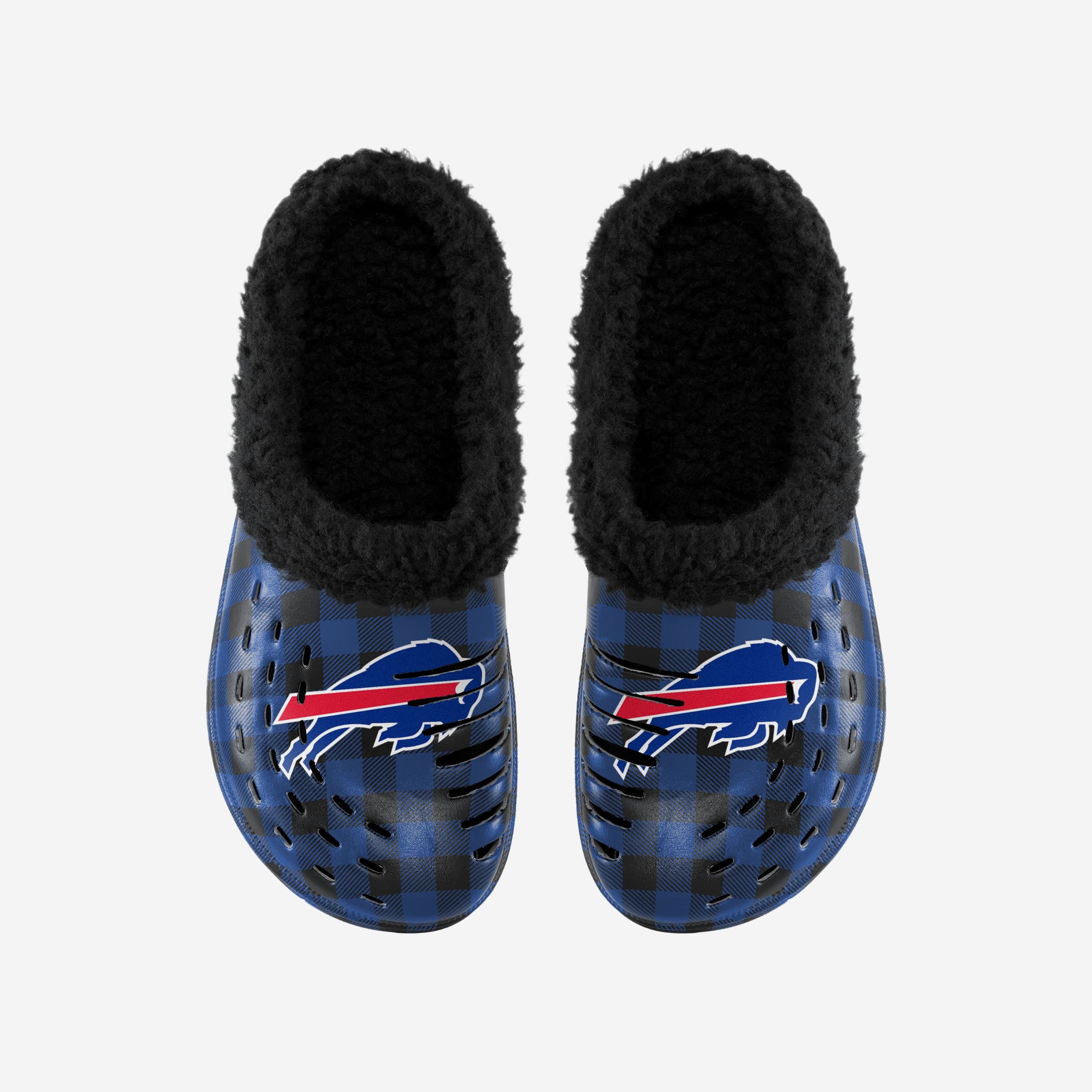 Buffalo Bills Sherpa Lined Buffalo Check Clog 4 Buffalo Bills Sherpa Lined Buffalo Check Clog