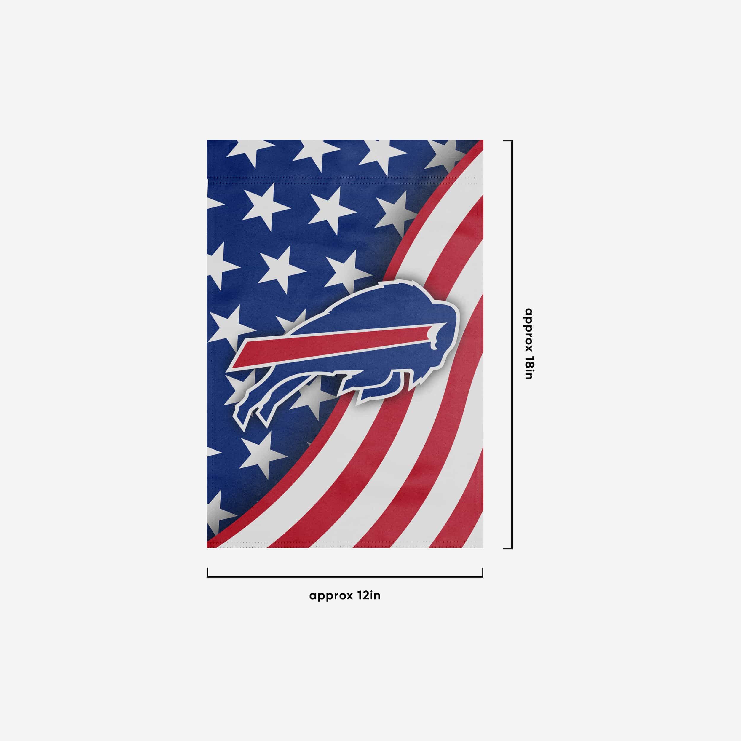 Buffalo Bills Americana Garden Flag 3 Buffalo Bills Americana Garden Flag