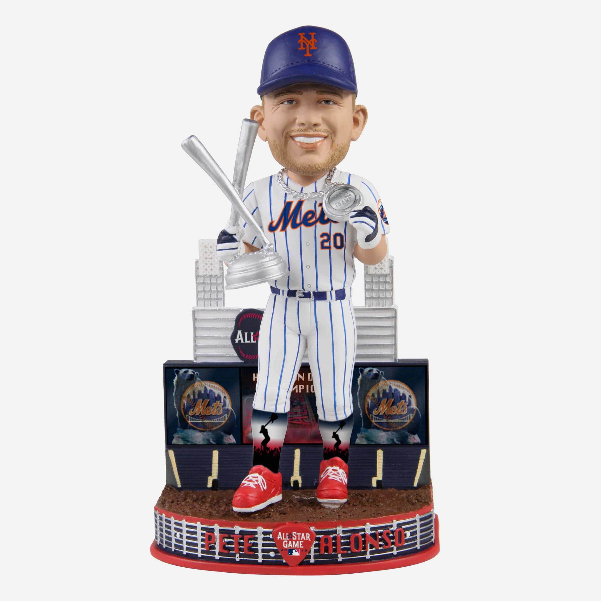 Pete Alonso New York Mets 2019 Home Run Derby Champion Bobblehead