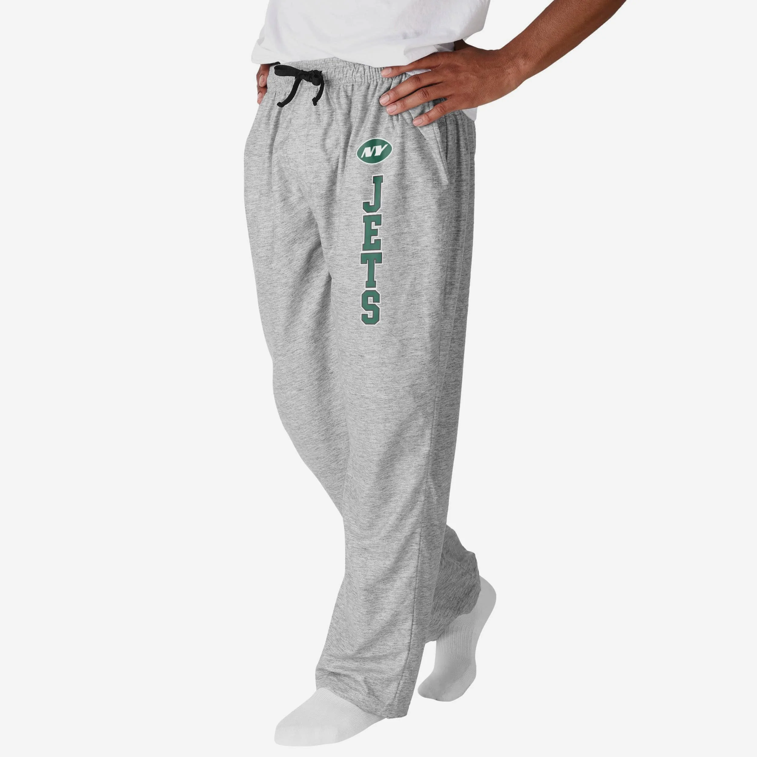 New York Jets Athletic Gray Lounge Pants 1 New York Jets Athletic Gray Lounge Pants