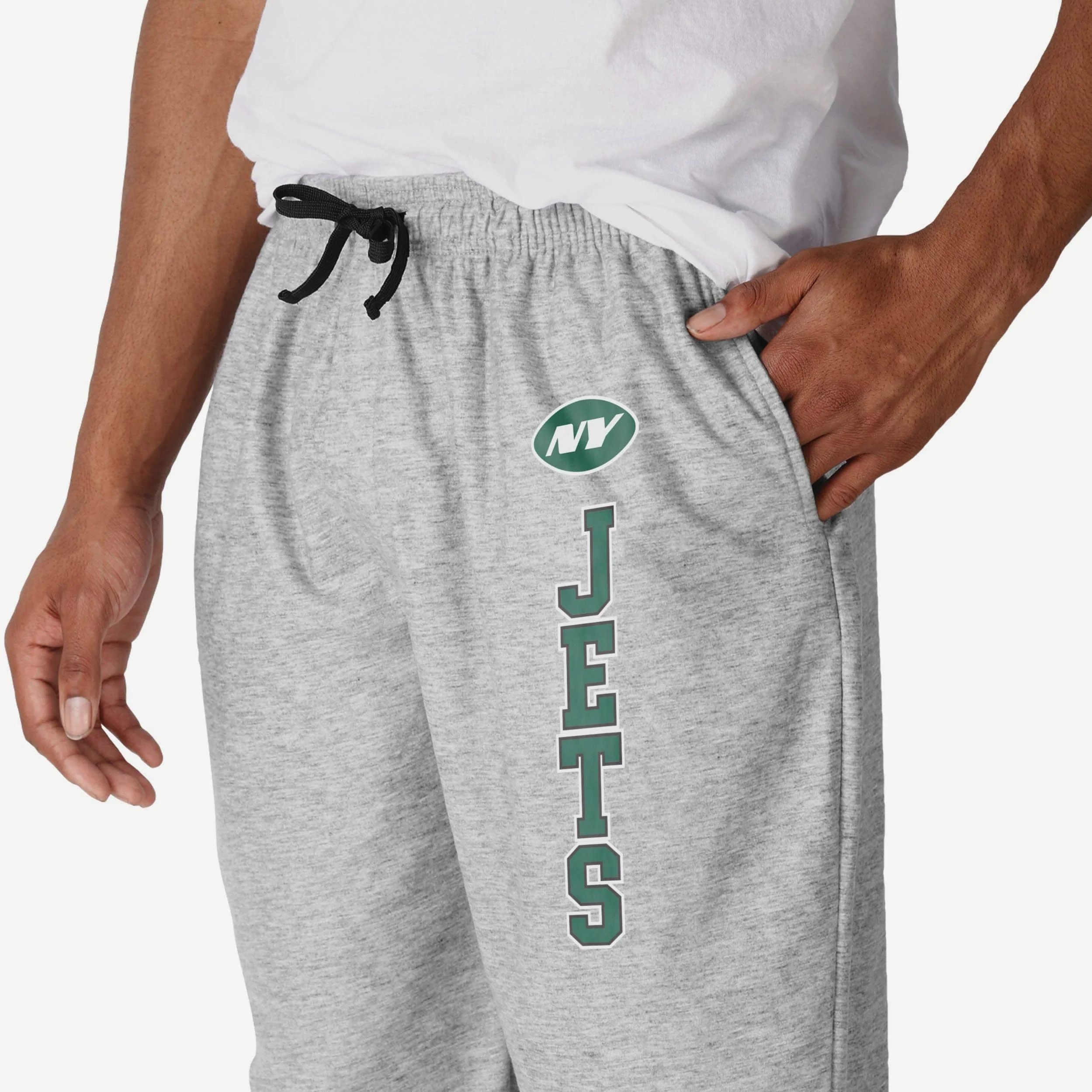 New York Jets Athletic Gray Lounge Pants 3 New York Jets Athletic Gray Lounge Pants
