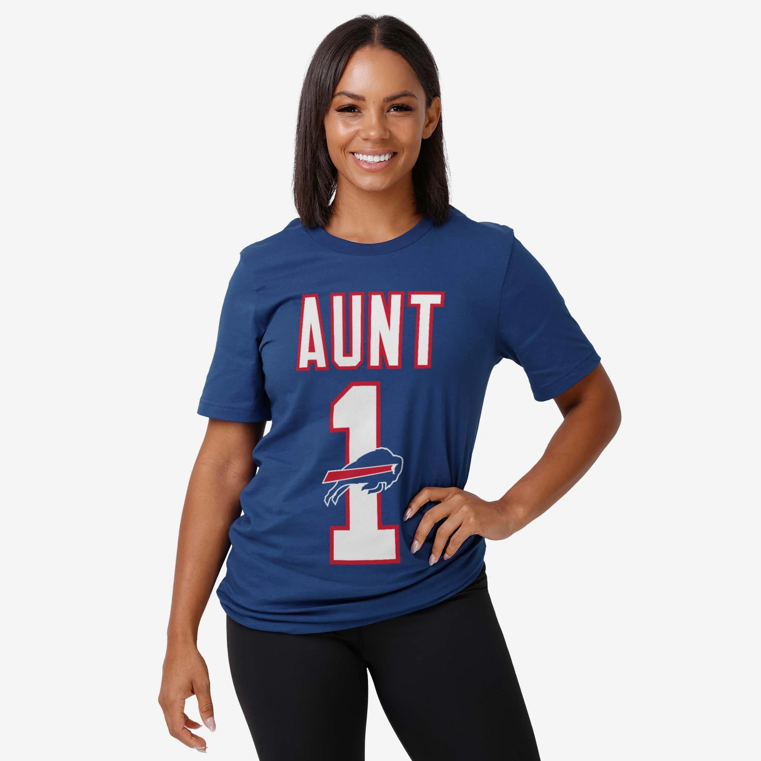 Buffalo Bills Number 1 Aunt T-Shirt 2 Buffalo Bills Number 1 Aunt T-Shirt