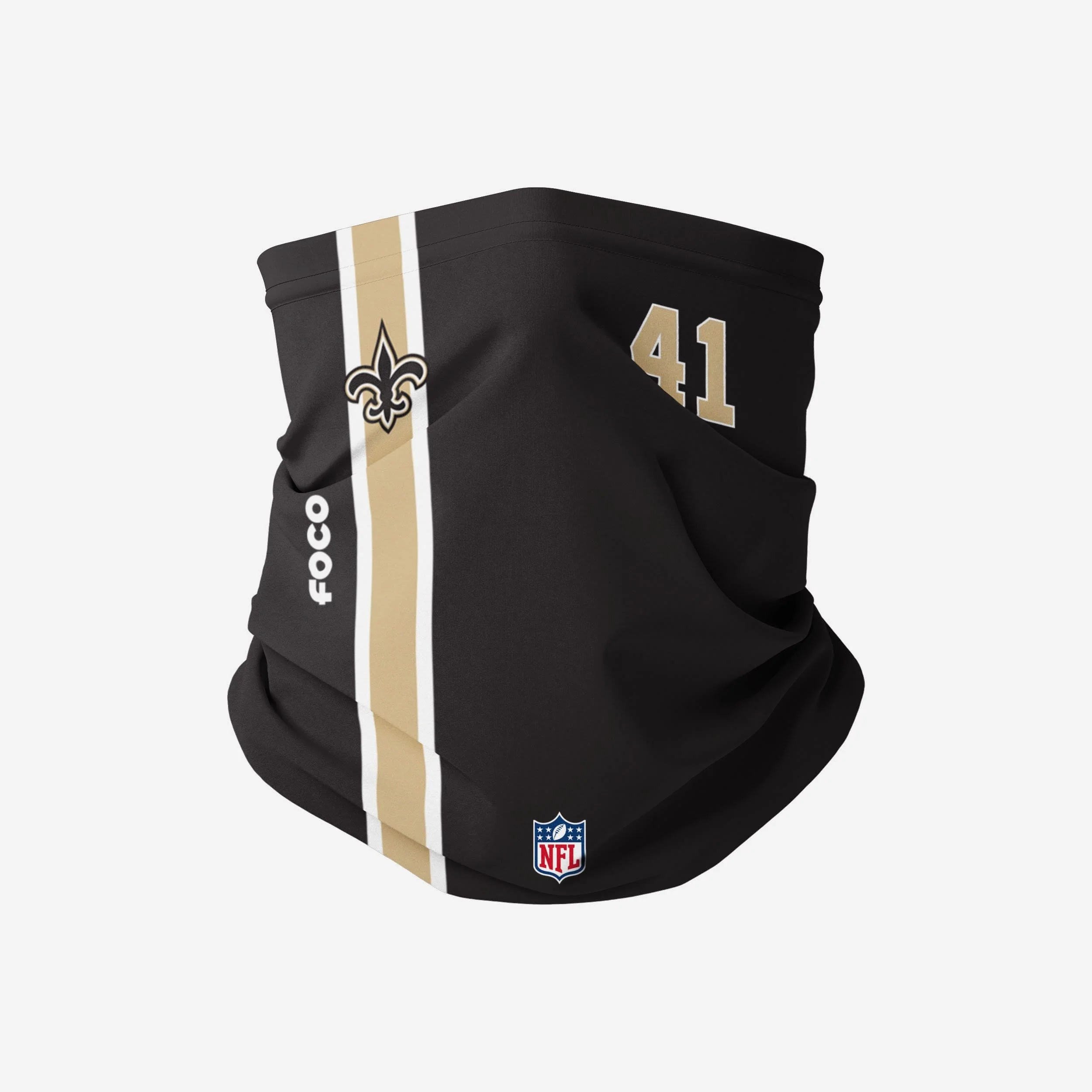 Alvin Kamara New Orleans Saints On-Field Sideline Gaiter Scarf