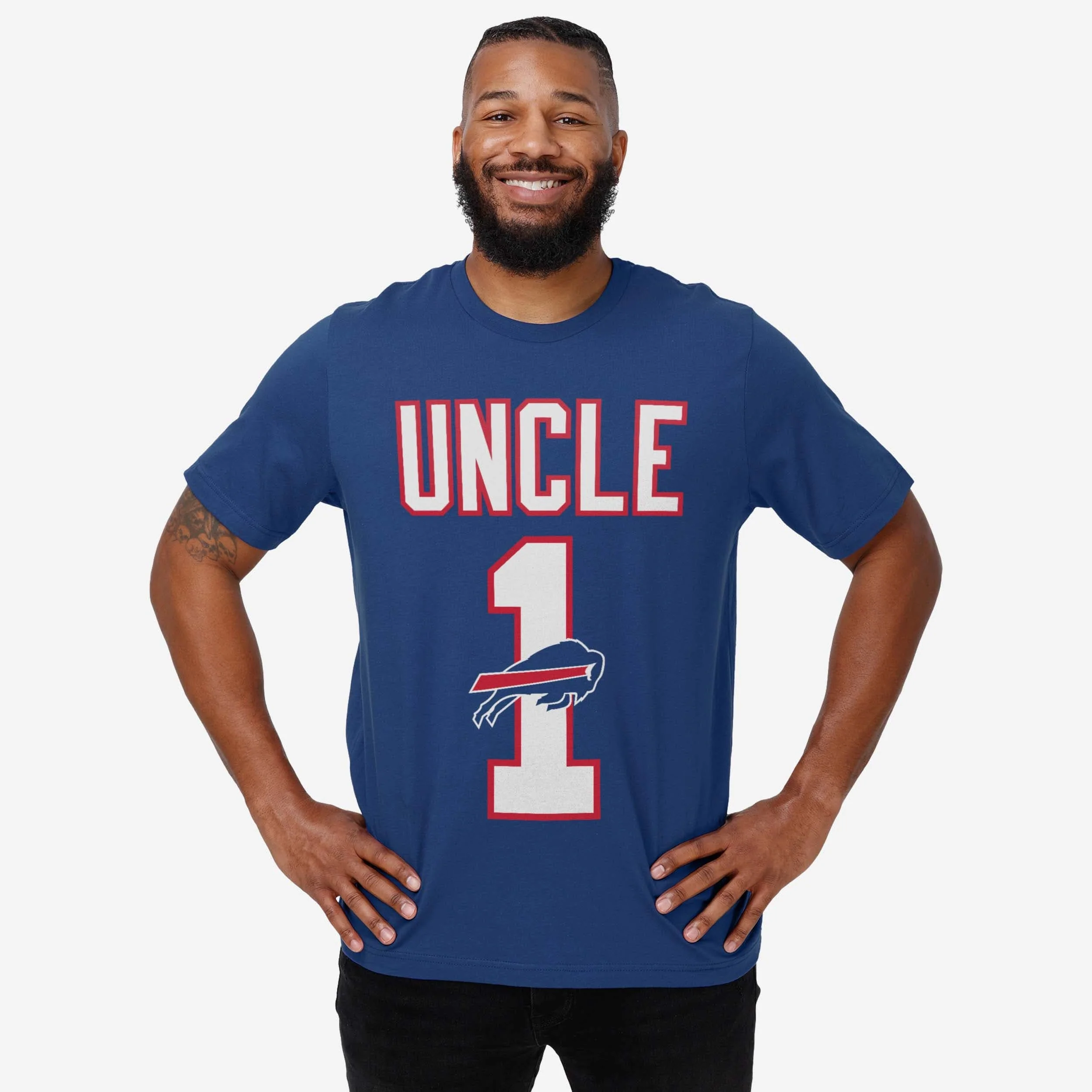 Buffalo Bills Number 1 Uncle T-Shirt 2 Buffalo Bills Number 1 Uncle T-Shirt