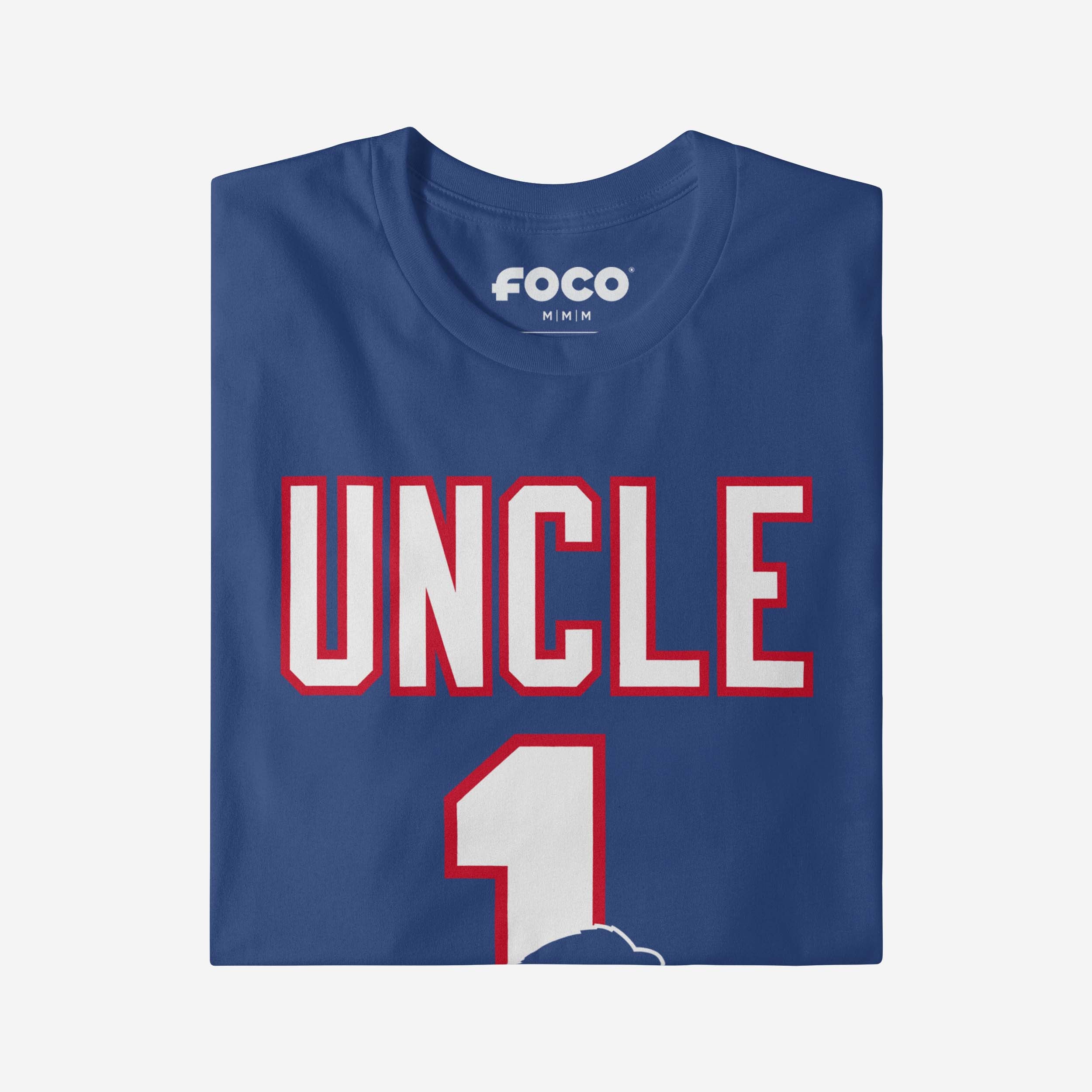 Buffalo Bills Number 1 Uncle T-Shirt 4 Buffalo Bills Number 1 Uncle T-Shirt