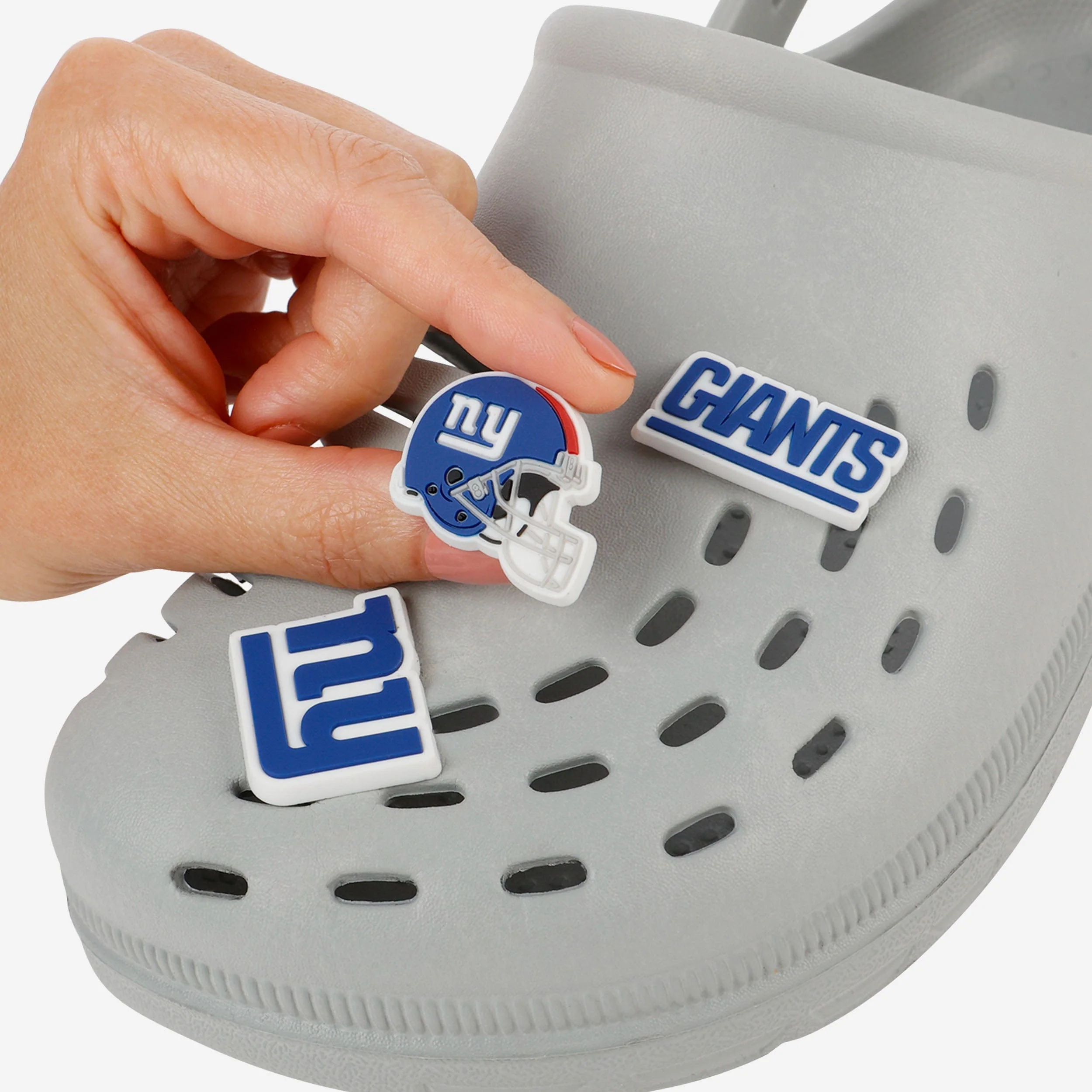 New York Giants 10 Pack Team Clog Charms 3 New York Giants 10 Pack Team Clog Charms