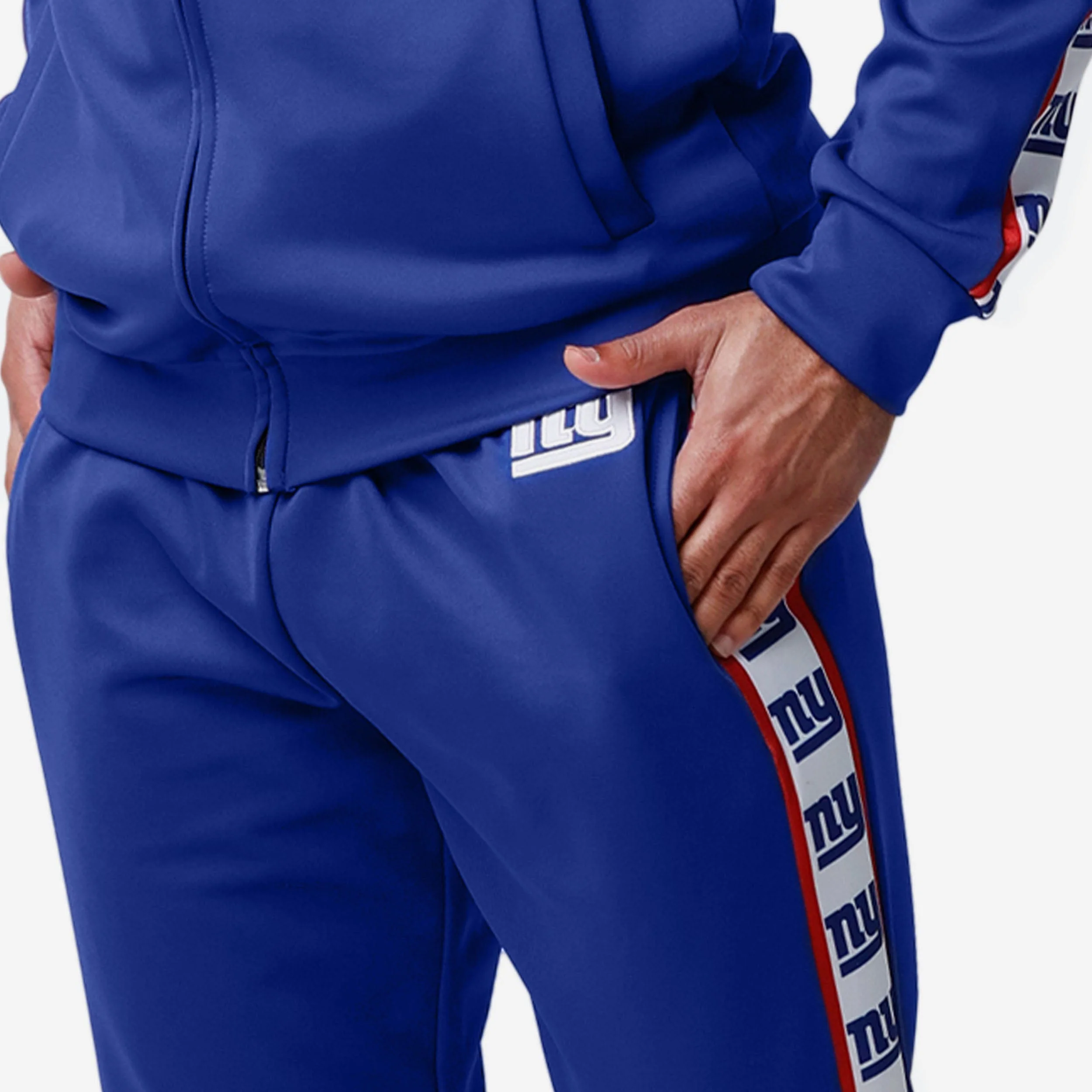New York Giants Stripe Logo Track Pants 3 New York Giants Stripe Logo Track Pants