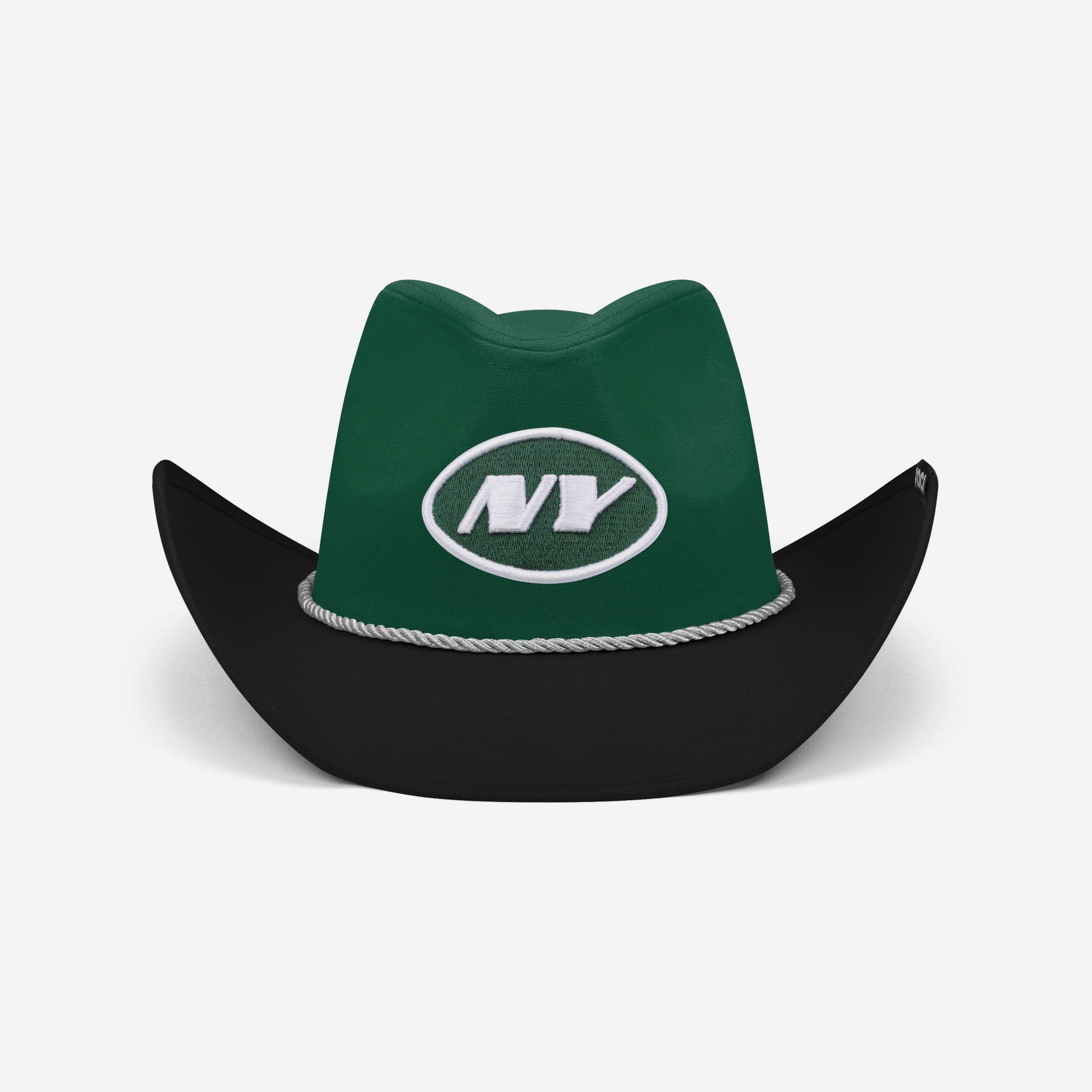 New York Jets Two Tone Cowboy Hat 3 New York Jets Two Tone Cowboy Hat
