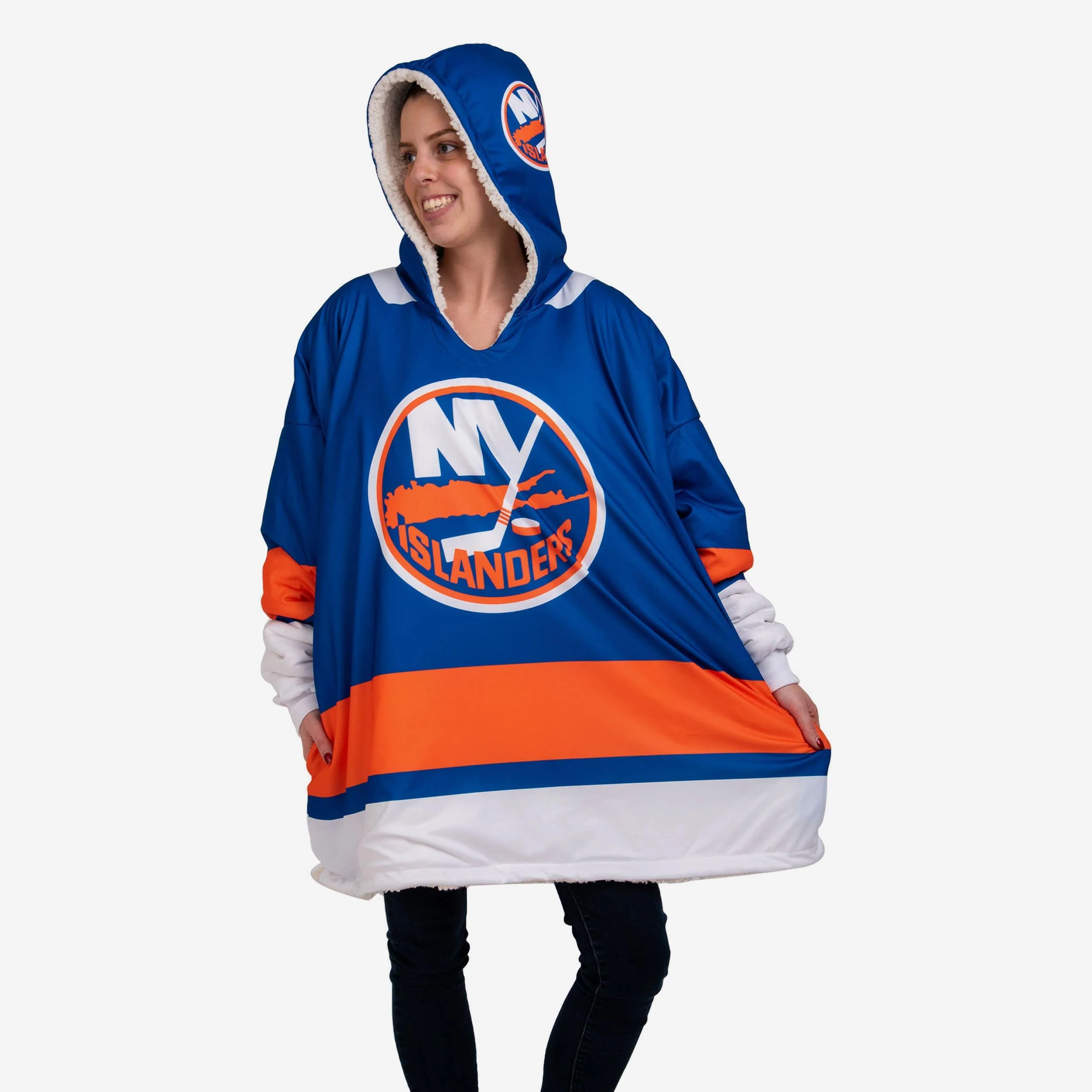 New York Islanders Reversible Gameday Hoodeez 3 New York Islanders Reversible Gameday Hoodeez