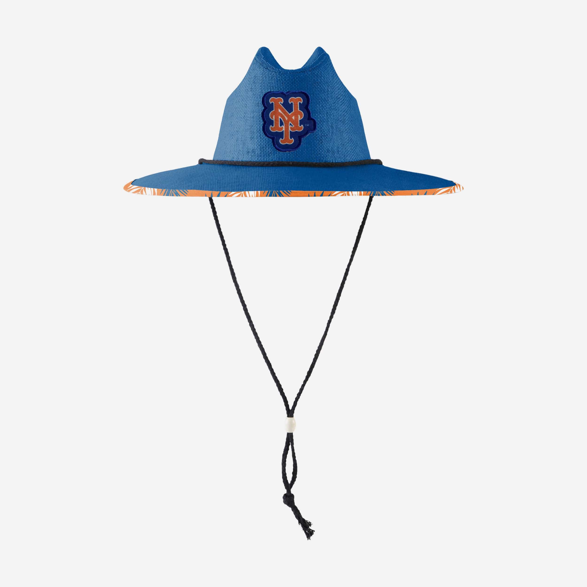 New York Mets Team Color Straw Hat 6 New York Mets Team Color Straw Hat