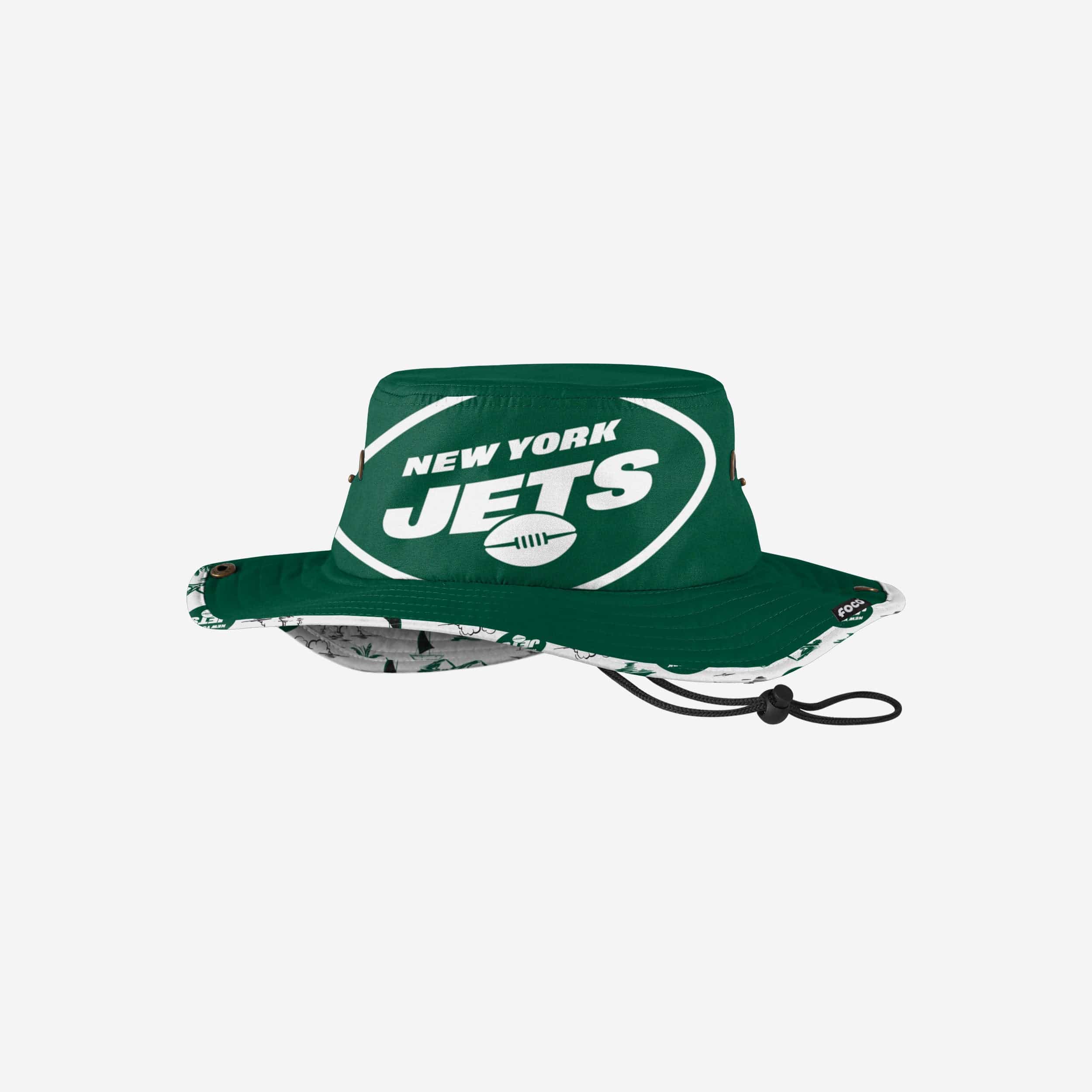 New York Jets Cropped Big Logo Hybrid Boonie Hat