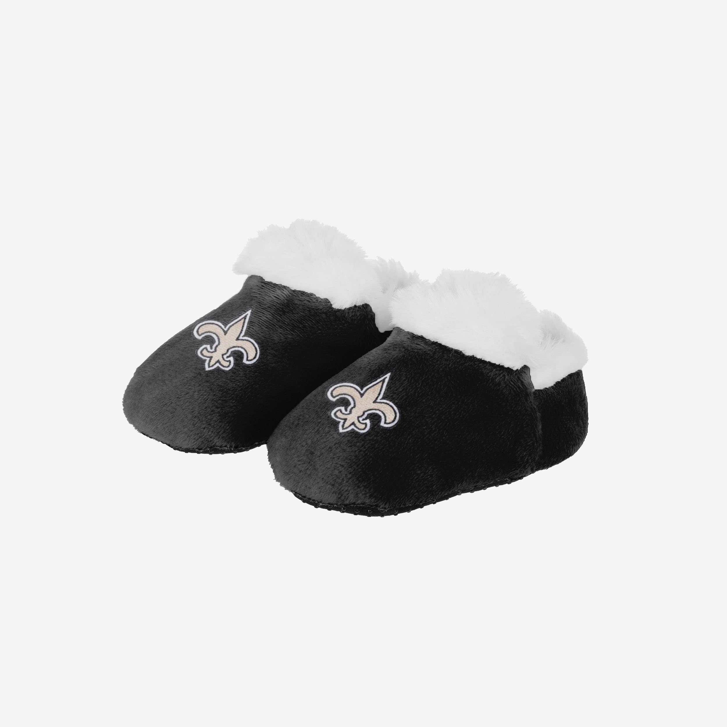 New Orleans Saints Logo Baby Bootie Slipper