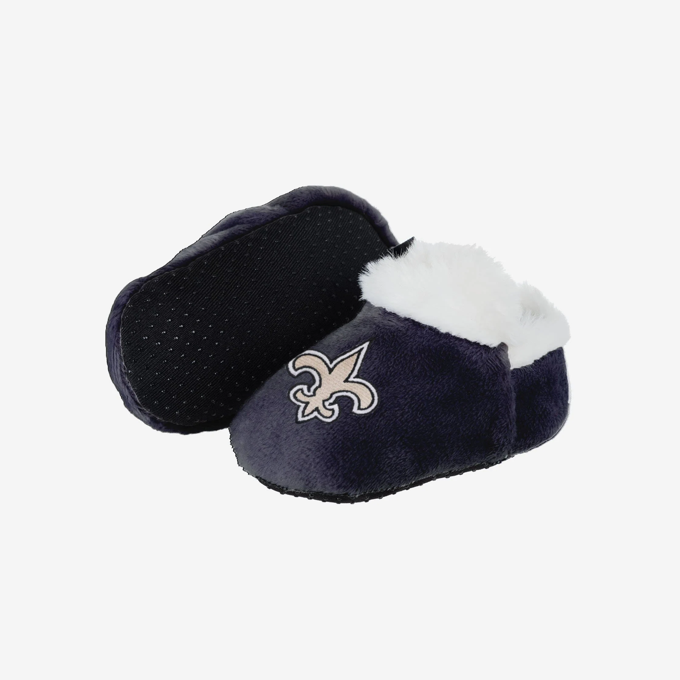 New Orleans Saints Logo Baby Bootie Slipper 3 New Orleans Saints Logo Baby Bootie Slipper