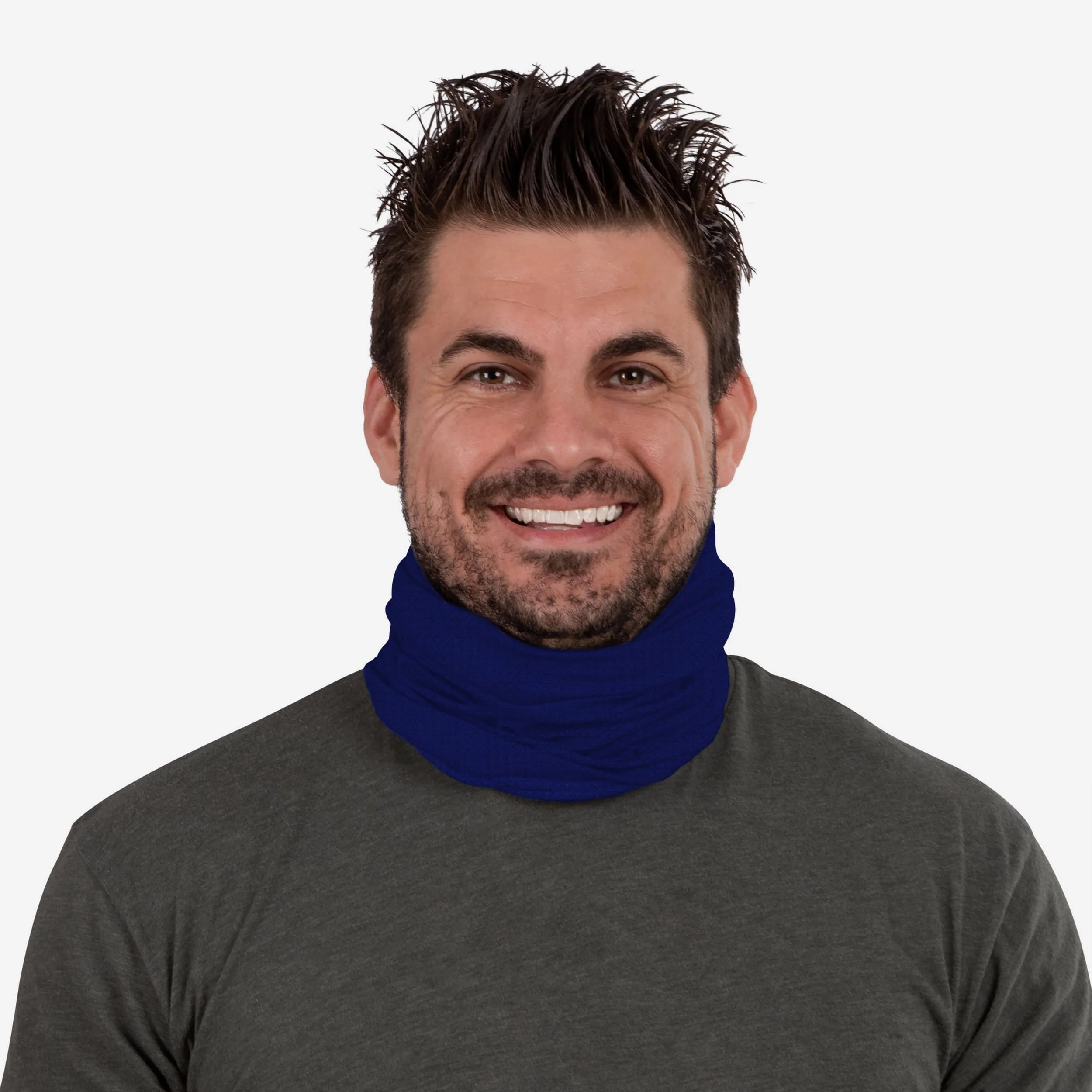 New York Giants Big Logo Waffle Gaiter Scarf 3 New York Giants Big Logo Waffle Gaiter Scarf