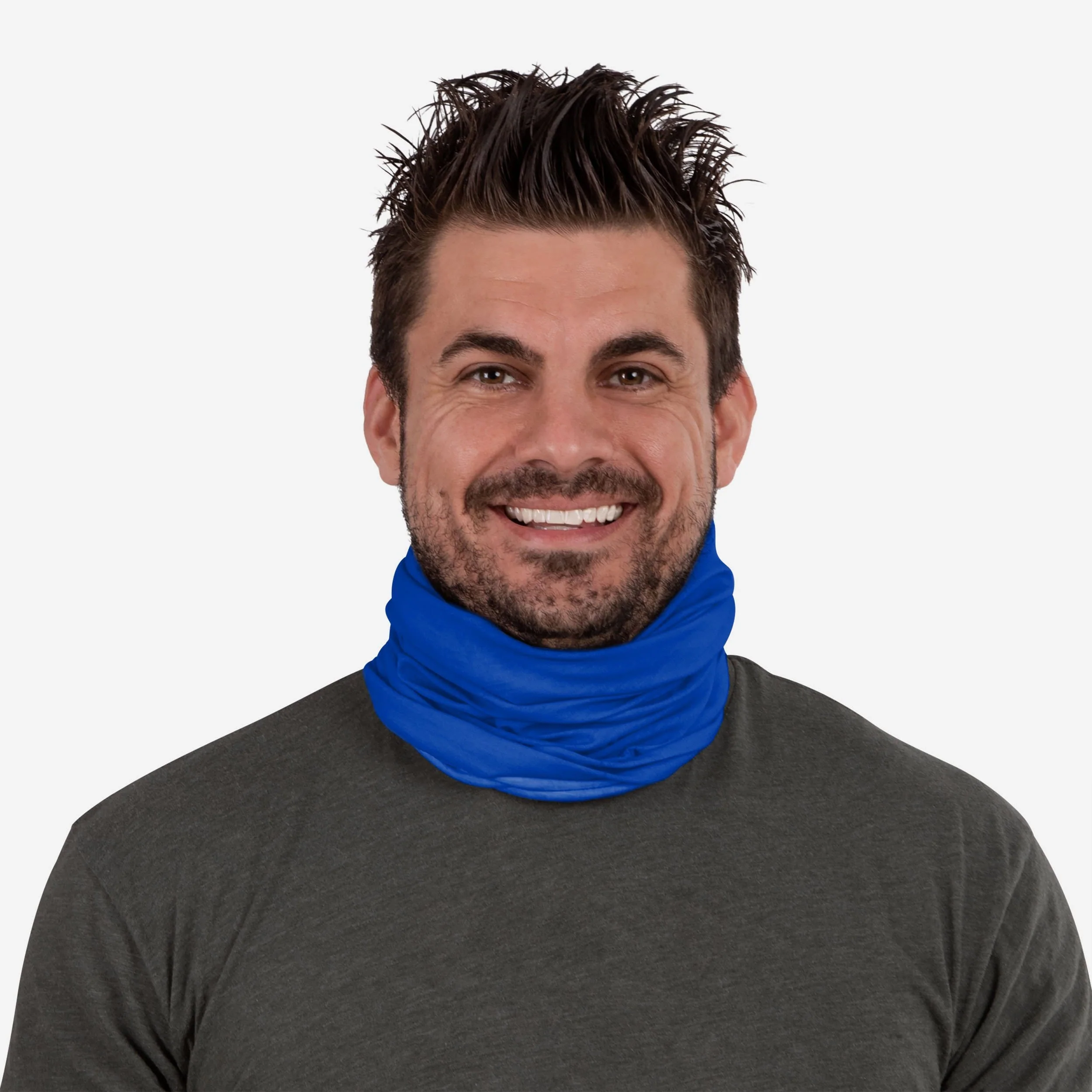 New York Knicks Mini Print Logo Gaiter Scarf 3 New York Knicks Mini Print Logo Gaiter Scarf
