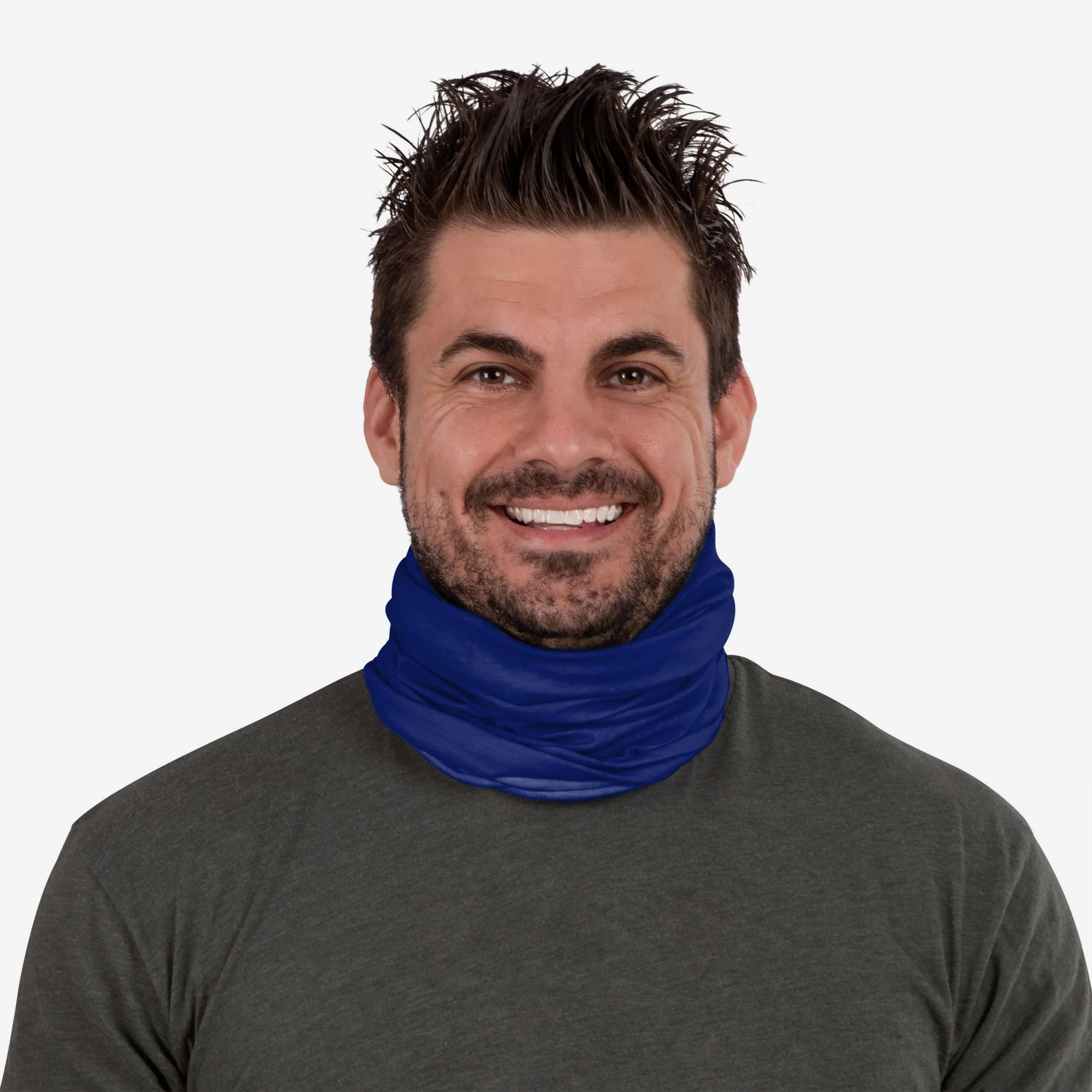 New York Giants Wordmark Holiday Gaiter Scarf 4 New York Giants Wordmark Holiday Gaiter Scarf