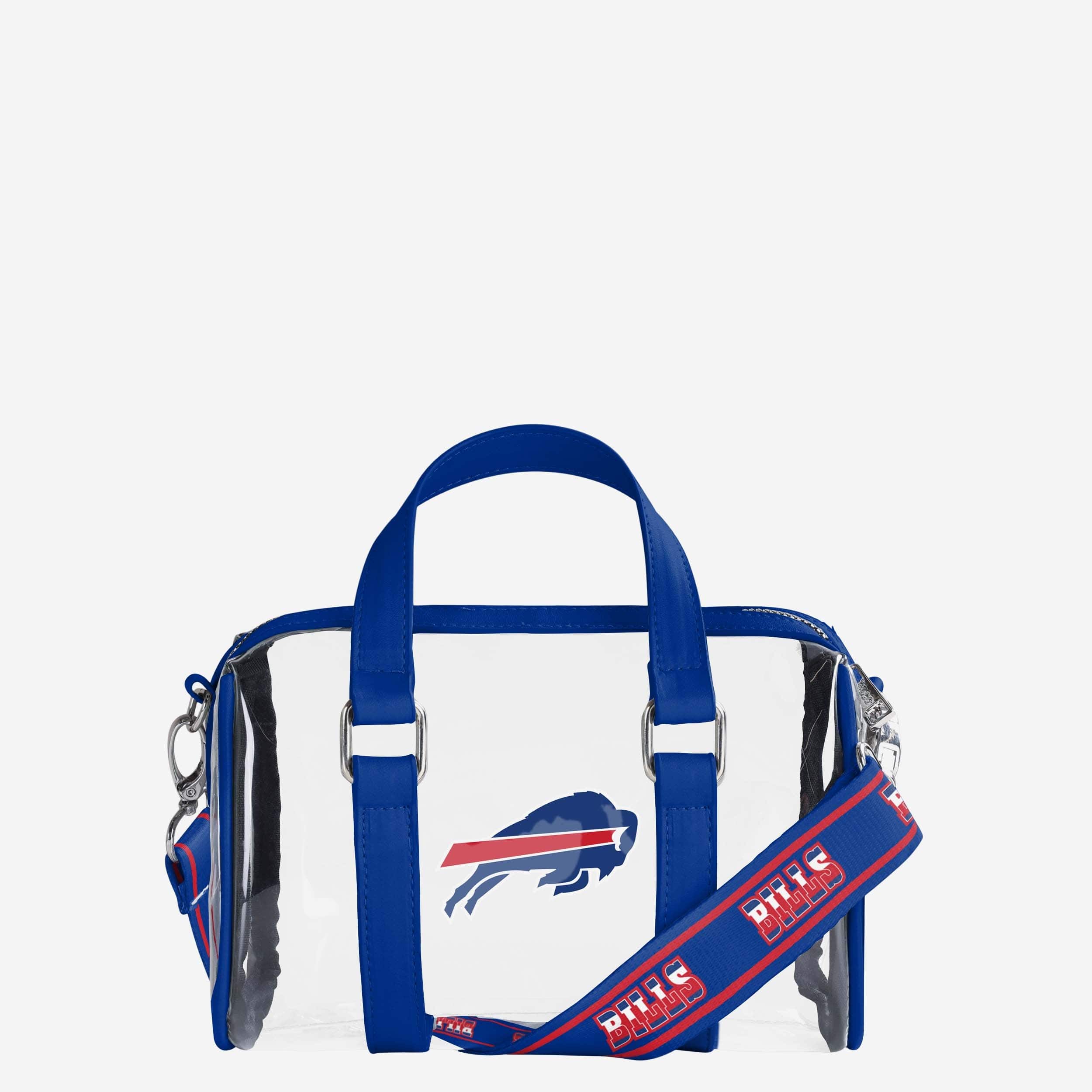 Buffalo Bills Clear Barrel Bag