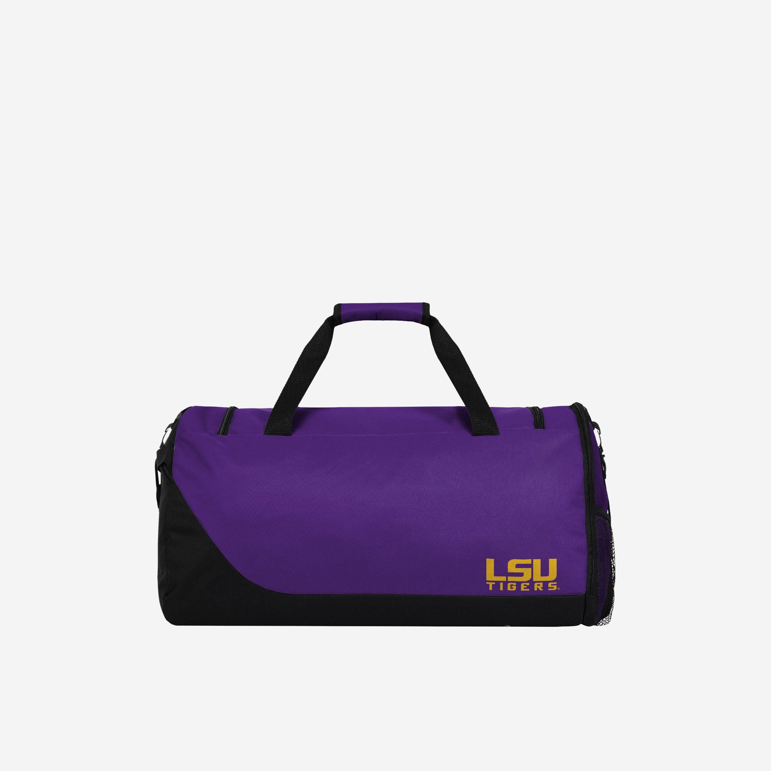 LSU Tigers Solid Big Logo Duffle Bag 4 LSU Tigers Solid Big Logo Duffle Bag