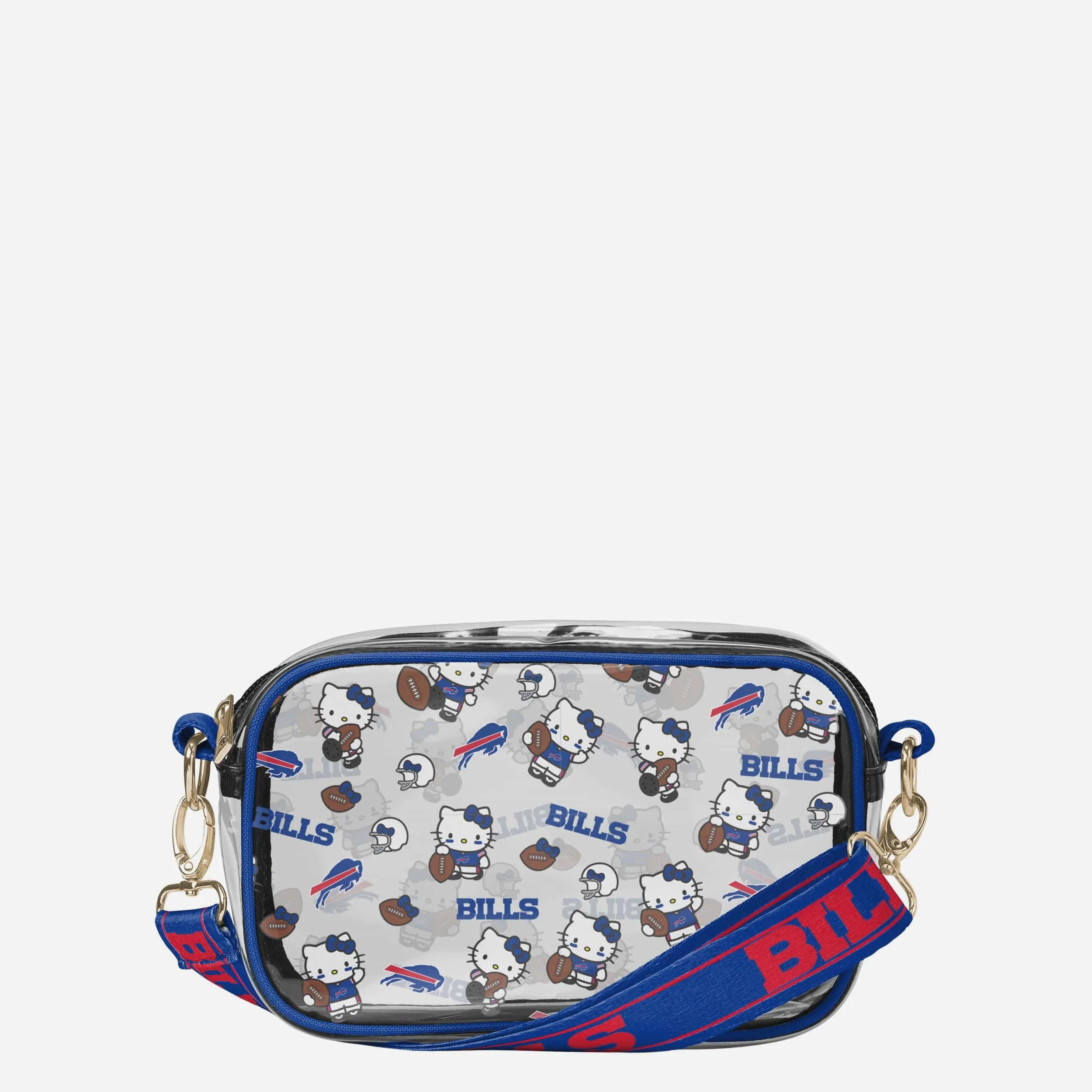 Buffalo Bills Hello Kitty® Clear Crossbody Bag