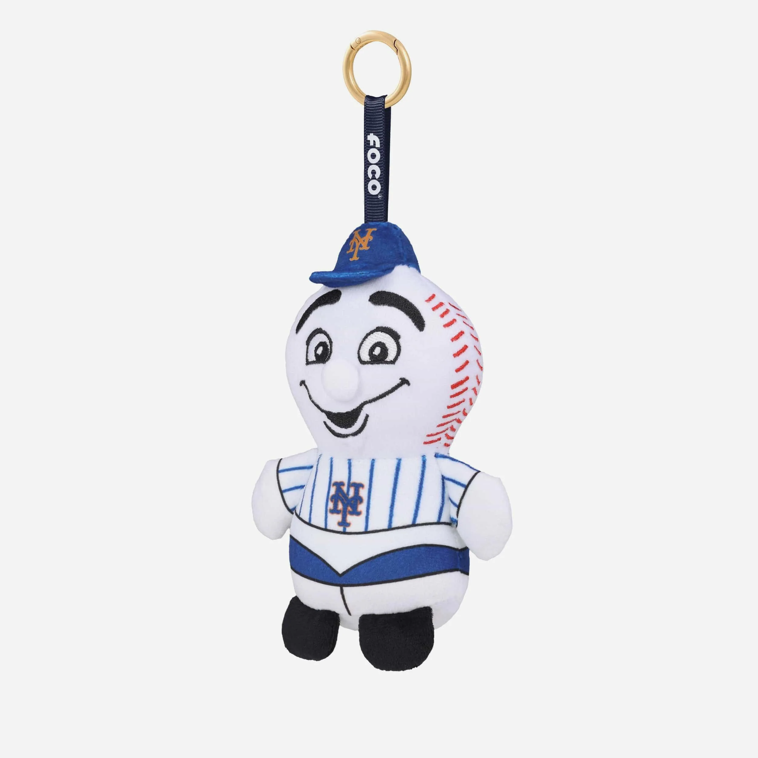 New York Mets Plush Teamie Beanie Mascot Bag Charm Keychain 3 New York Mets Plush Teamie Beanie Mascot Bag Charm Keychain