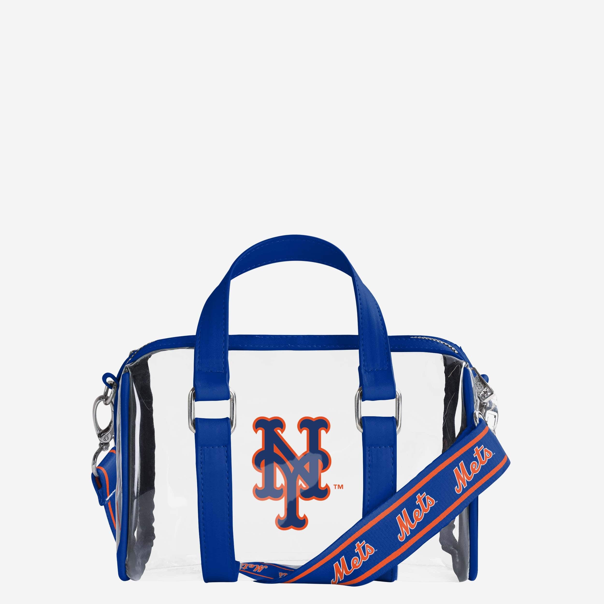 New York Mets Clear Barrel Bag