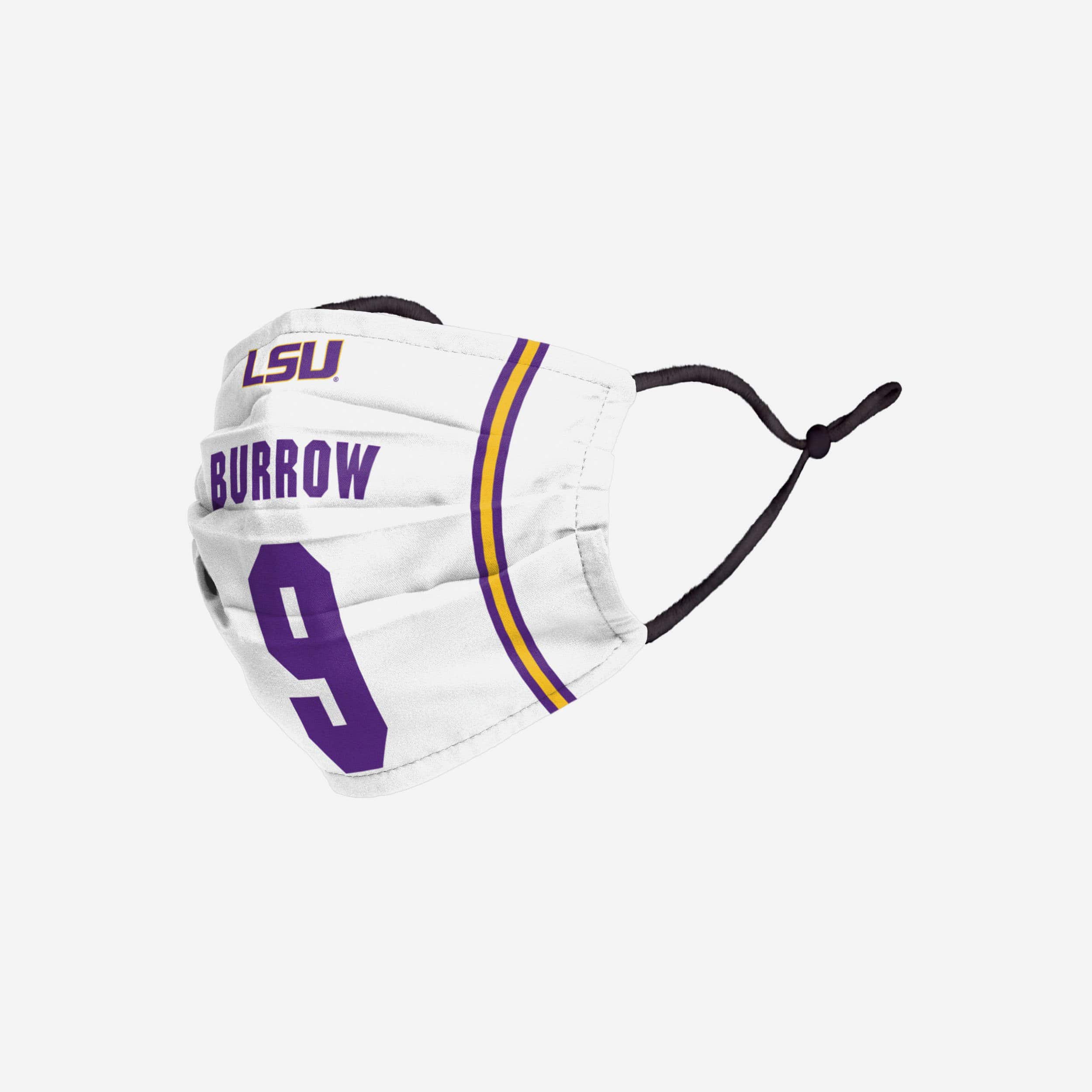 Joe Burrow LSU Tigers Adjustable Face Cover 2 Joe Burrow LSU Tigers Adjustable Face Cover