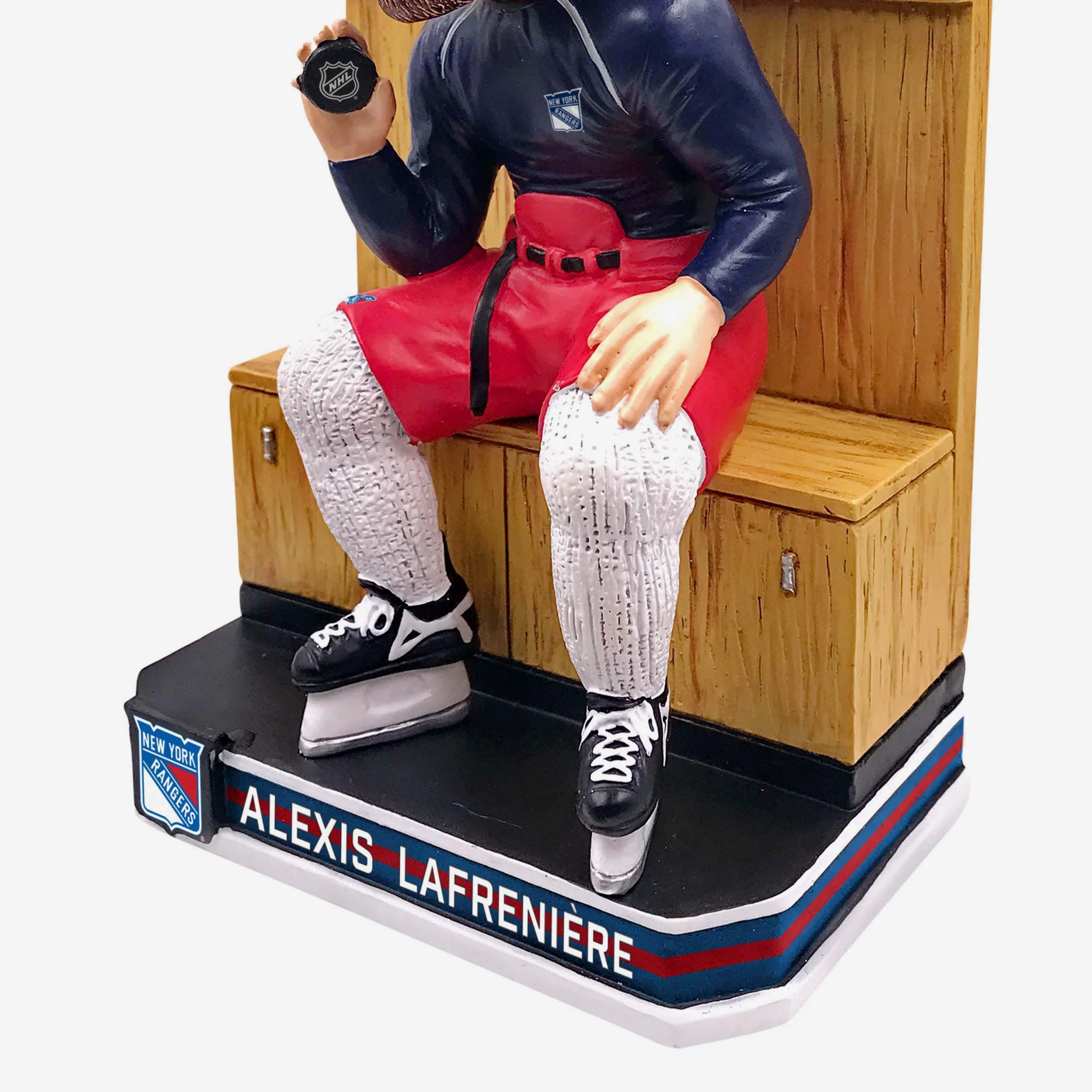 Alexis Lafreniere New York Rangers Overtime Goal Moment Bobblehead 3 Alexis Lafreniere New York Rangers Overtime Goal Moment Bobblehead
