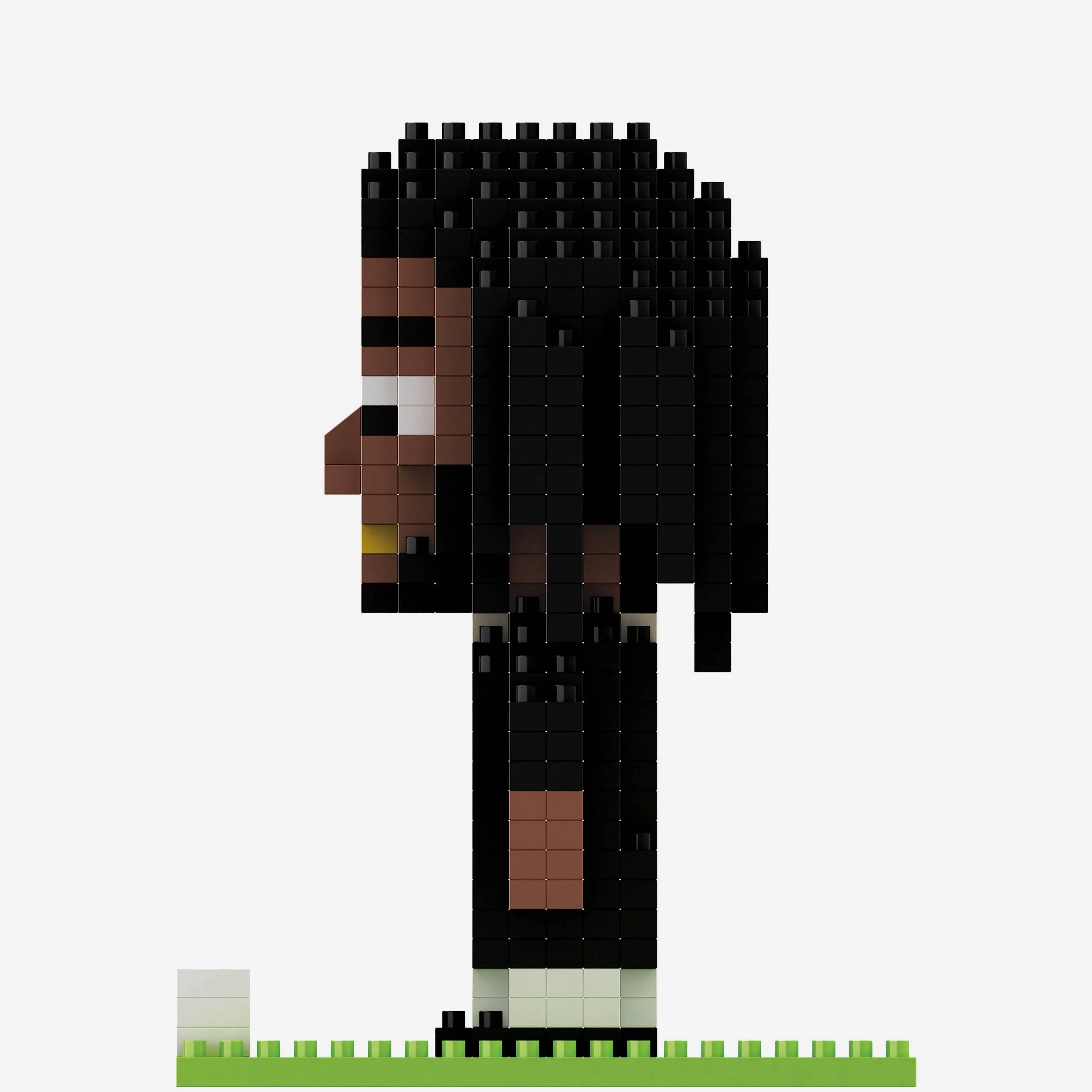 Alvin Kamara New Orleans Saints BRXLZ Mini Player 2 Alvin Kamara New Orleans Saints BRXLZ Mini Player
