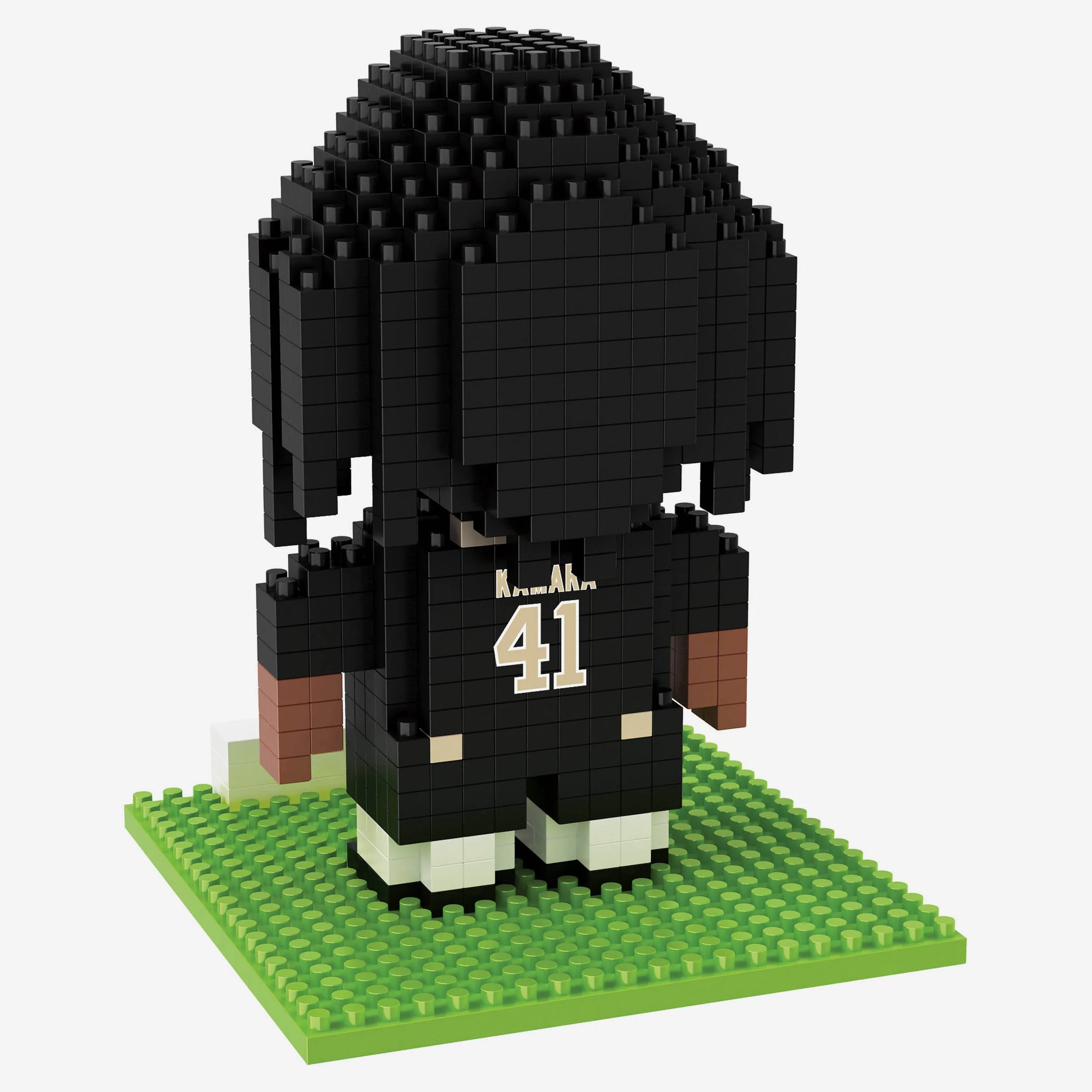 Alvin Kamara New Orleans Saints BRXLZ Mini Player 3 Alvin Kamara New Orleans Saints BRXLZ Mini Player