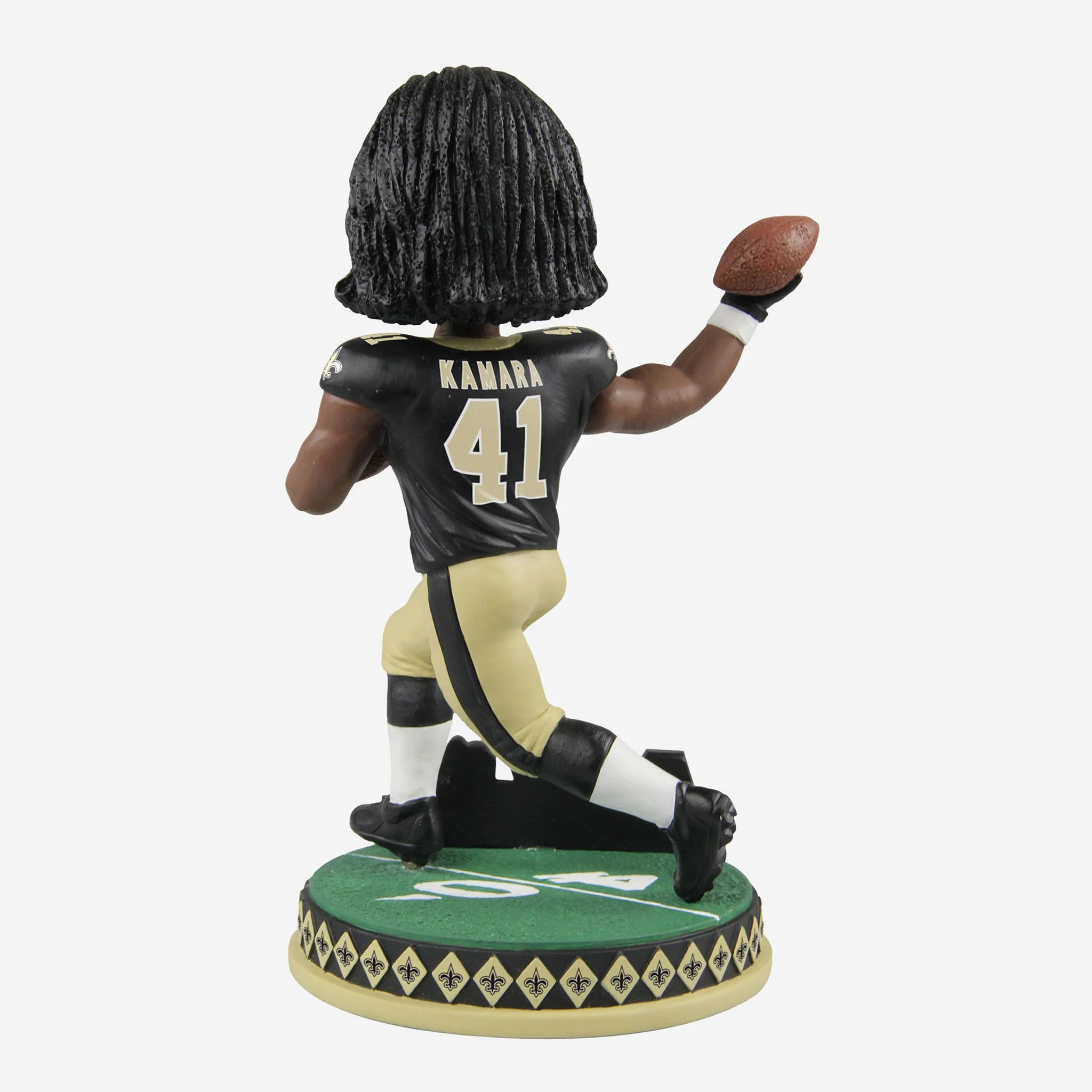 Alvin Kamara New Orleans Saints Dual Threat Bobblehead 2 Alvin Kamara New Orleans Saints Dual Threat Bobblehead