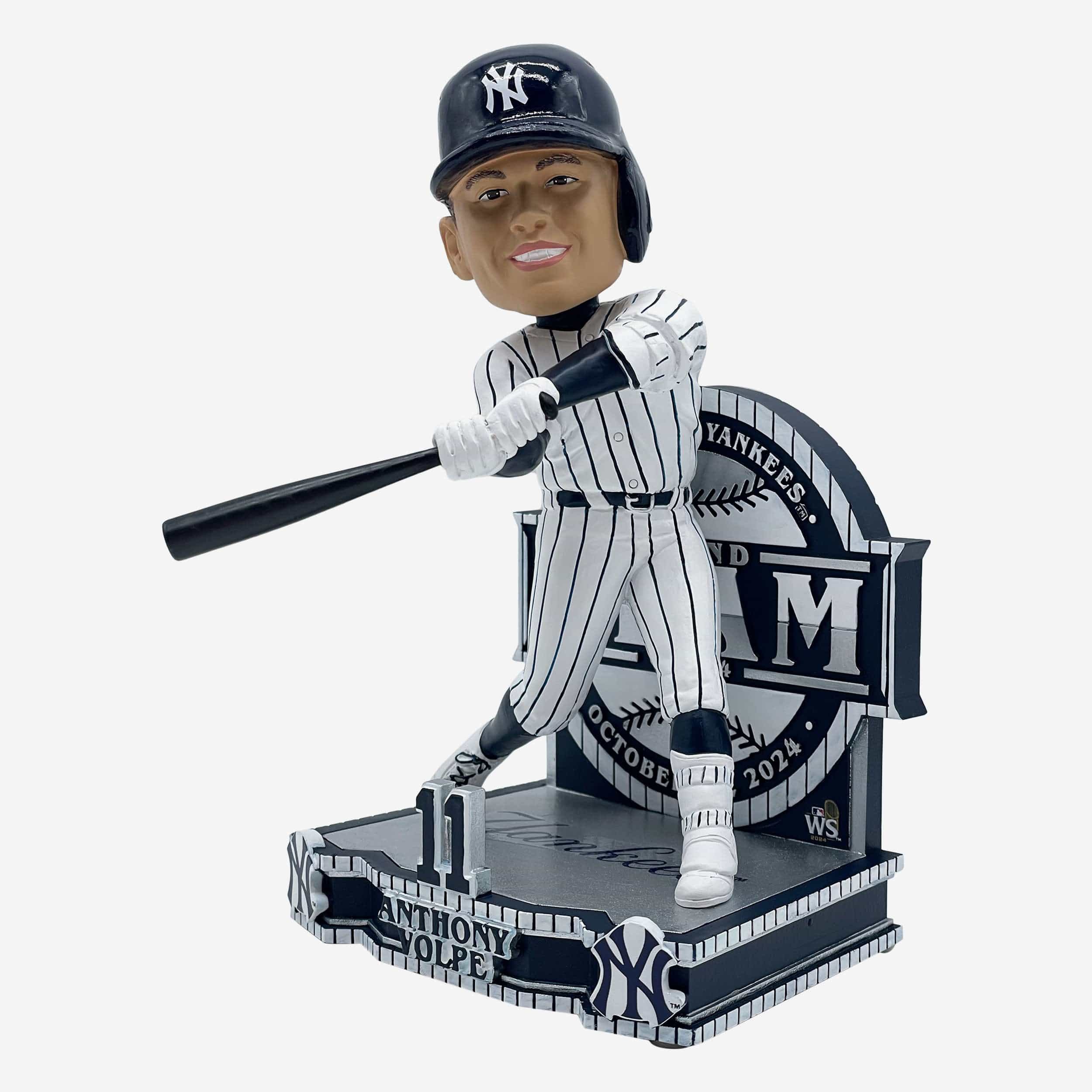 Anthony Volpe New York Yankees 2024 World Series Game 4 Grand Slam Gamebreaker Bobblehead 4 Anthony Volpe New York Yankees 2024 World Series Game 4 Grand Slam Gamebreaker Bobblehead