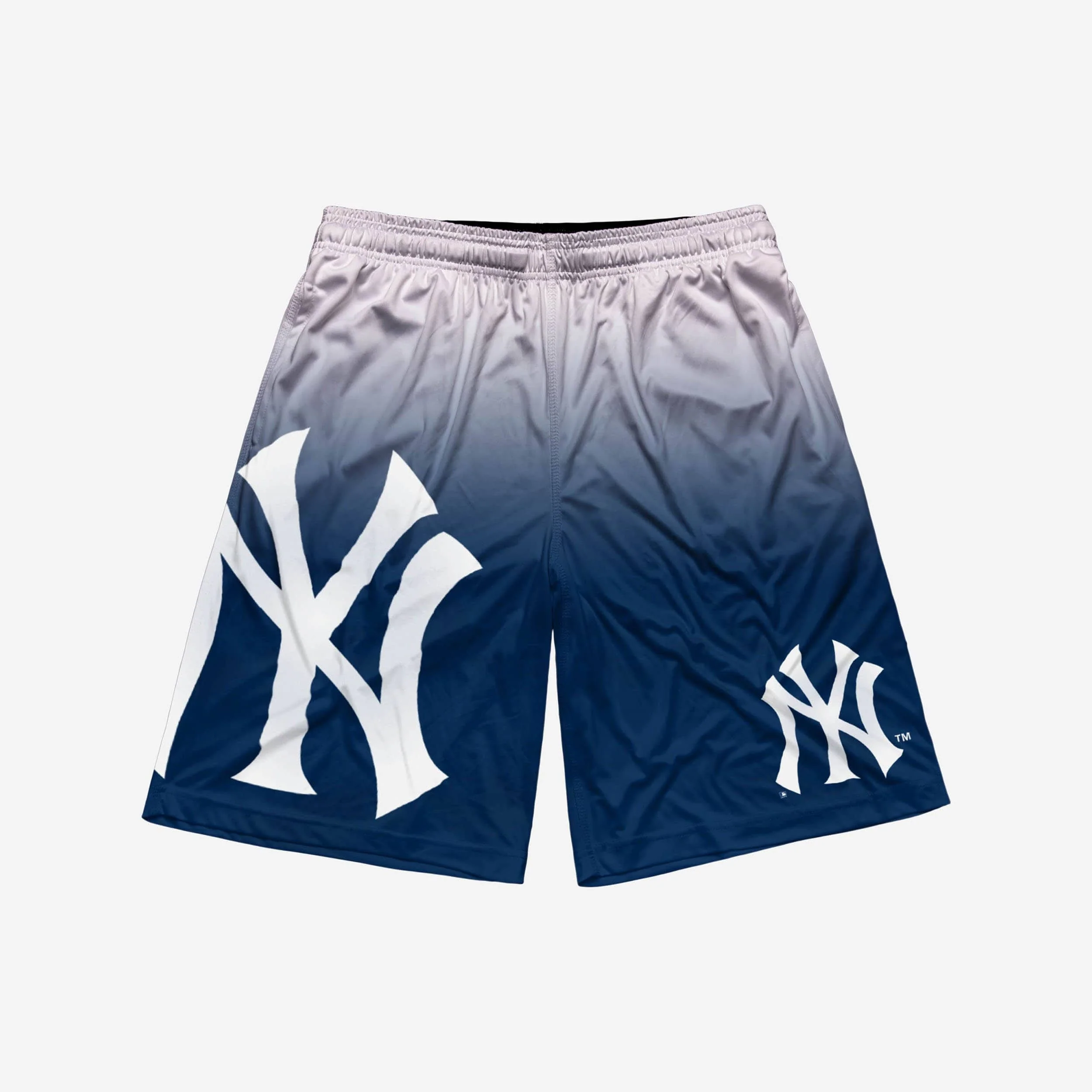 New York Yankees Gradient Big Logo Training Shorts 2 New York Yankees Gradient Big Logo Training Shorts