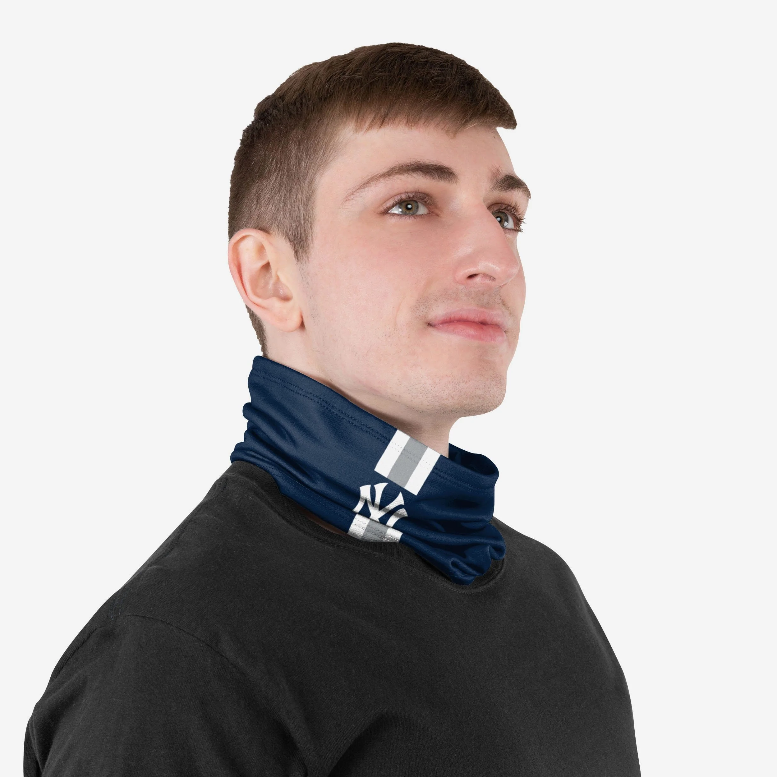 Aaron Judge New York Yankees On-Field Navy UV Gaiter Scarf 4 Aaron Judge New York Yankees On-Field Navy UV Gaiter Scarf