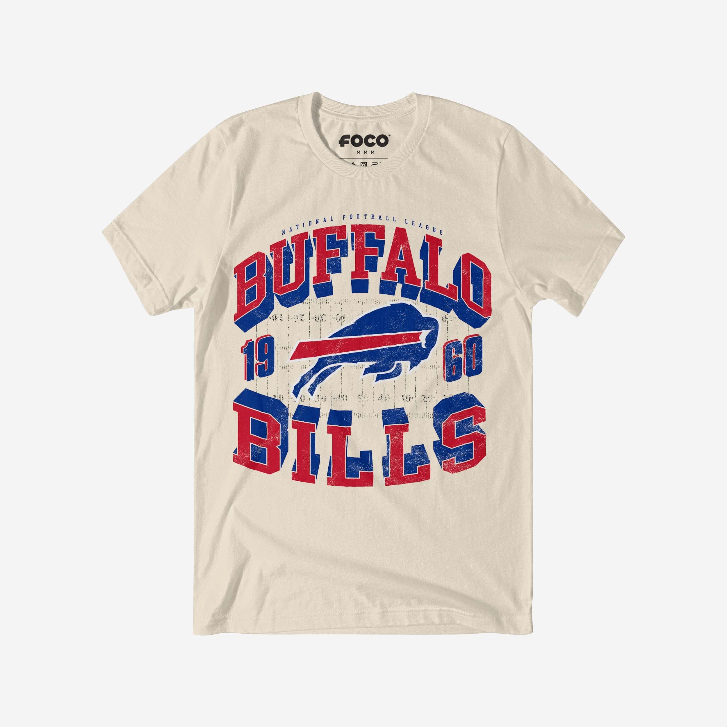 Buffalo Bills Field Arched Wordmark T-Shirt
